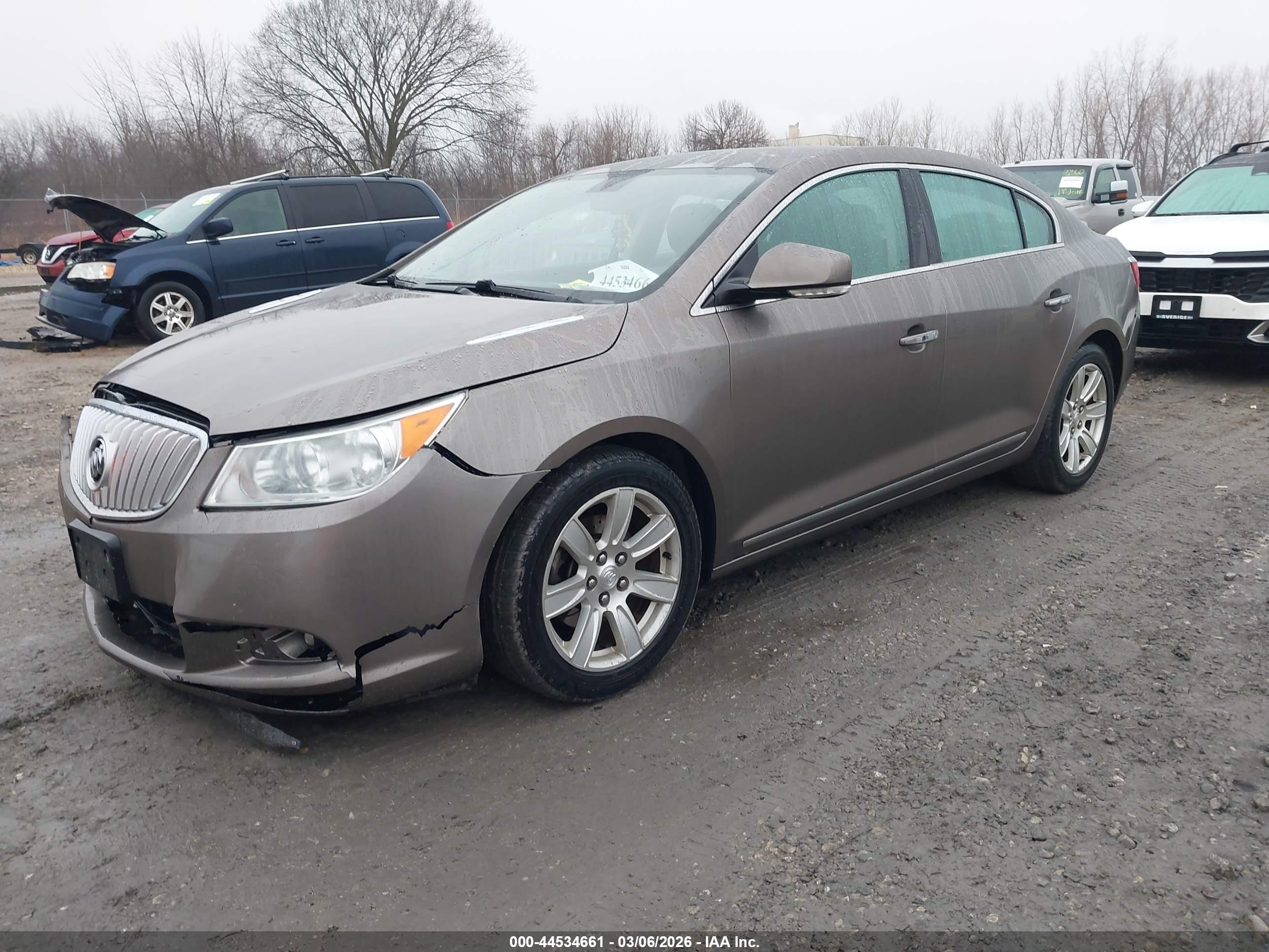 2010 Buick Lacrosse Cxl Brown vin: 1G4GC5EG9AF274056