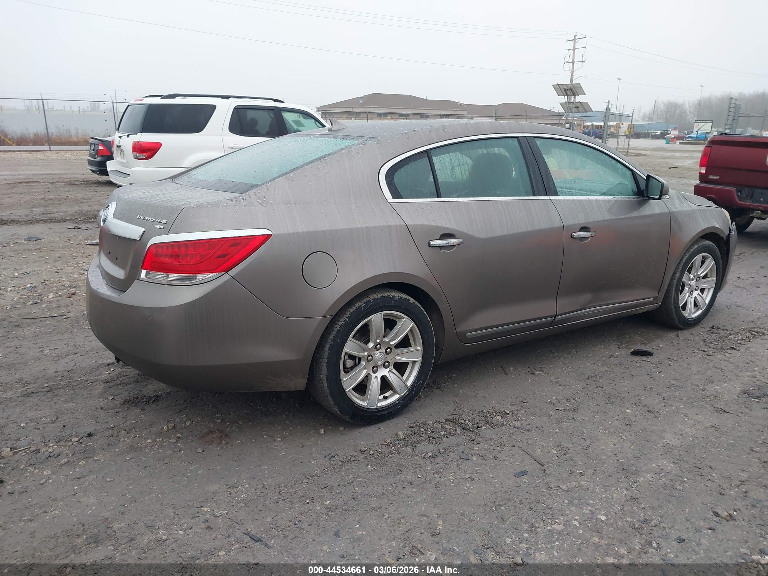 2010 Buick Lacrosse Cxl Brown vin: 1G4GC5EG9AF274056