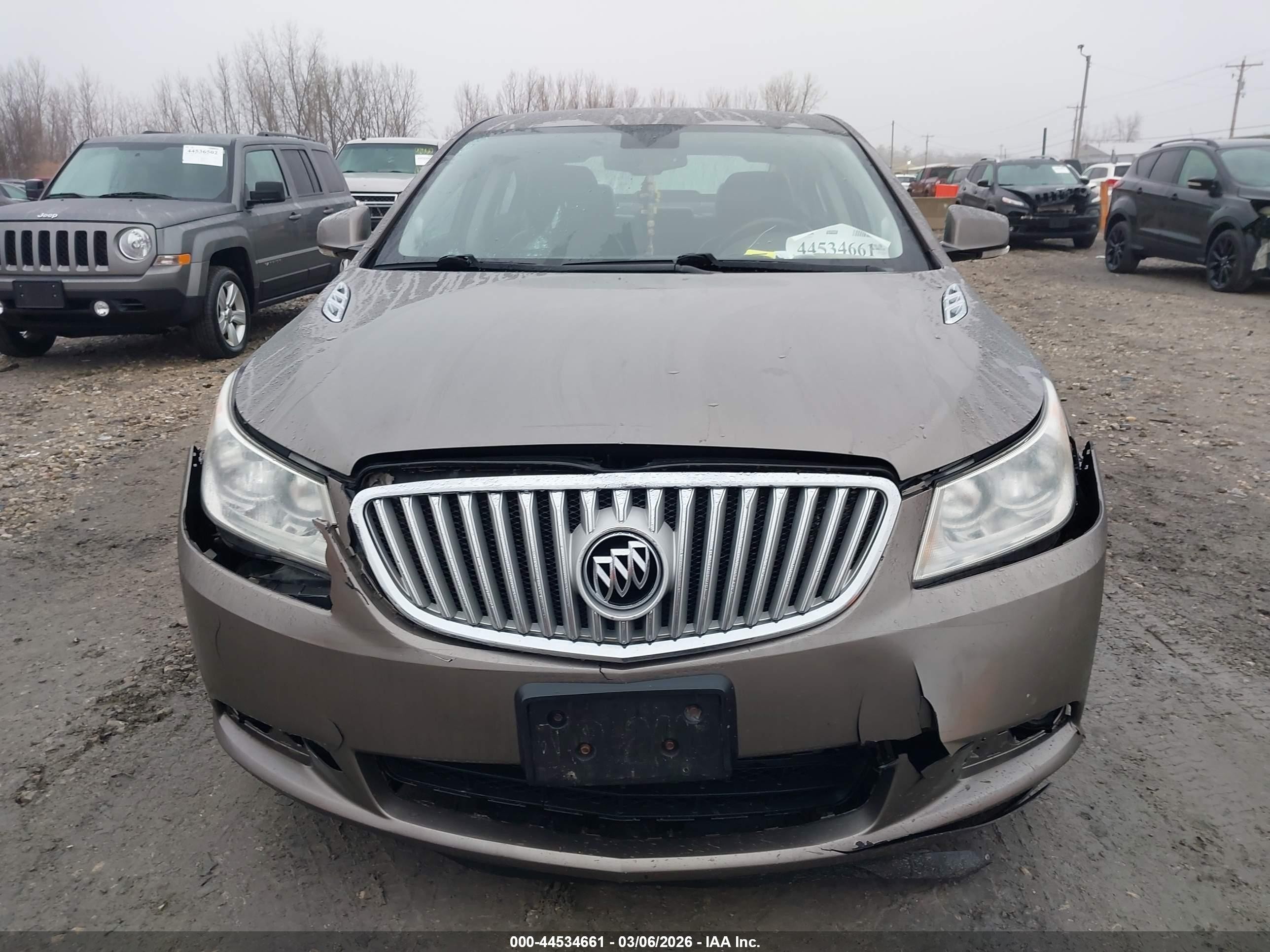 2010 Buick Lacrosse Cxl Brown vin: 1G4GC5EG9AF274056