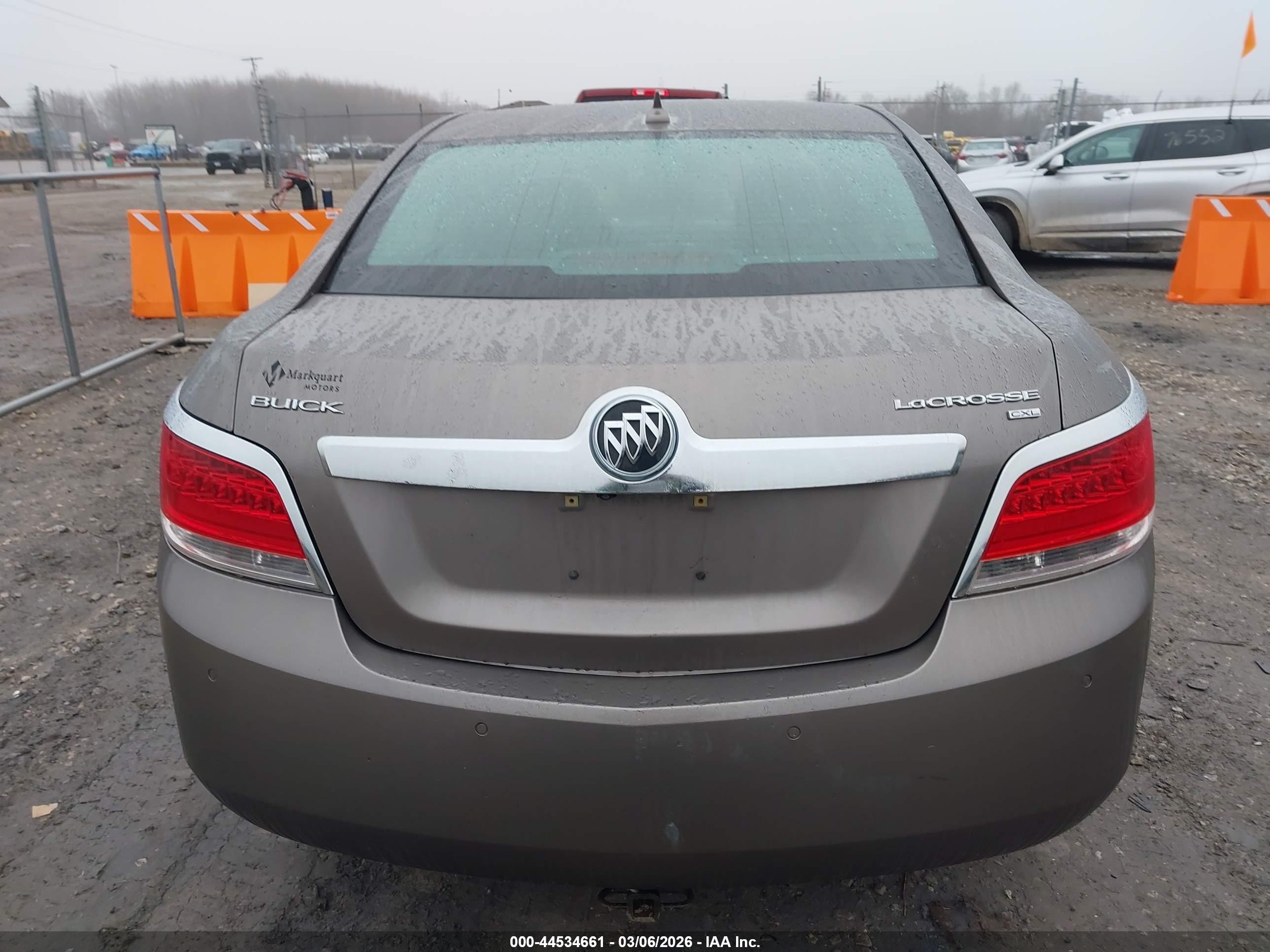 2010 Buick Lacrosse Cxl Brown vin: 1G4GC5EG9AF274056