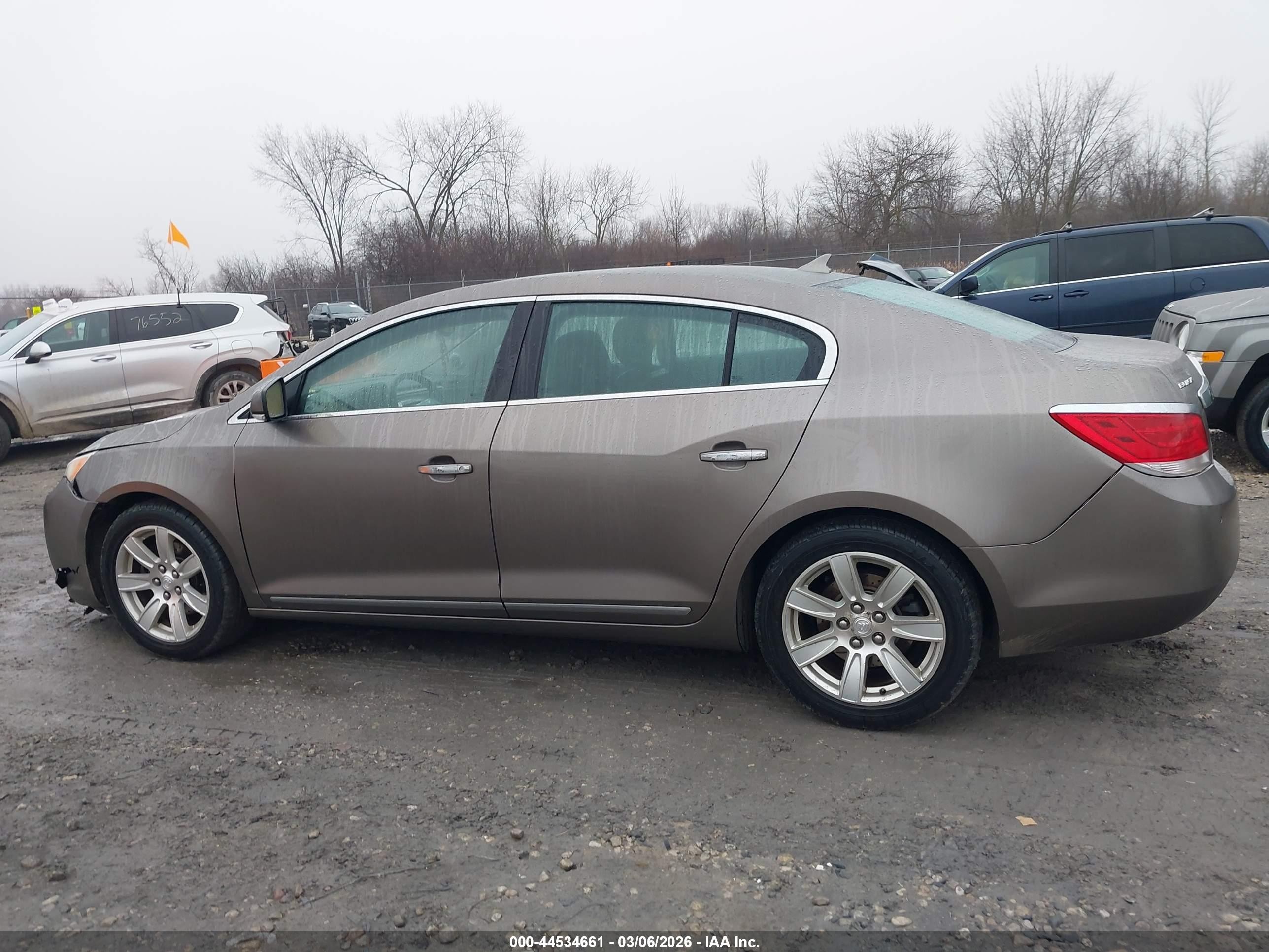2010 Buick Lacrosse Cxl Brown vin: 1G4GC5EG9AF274056