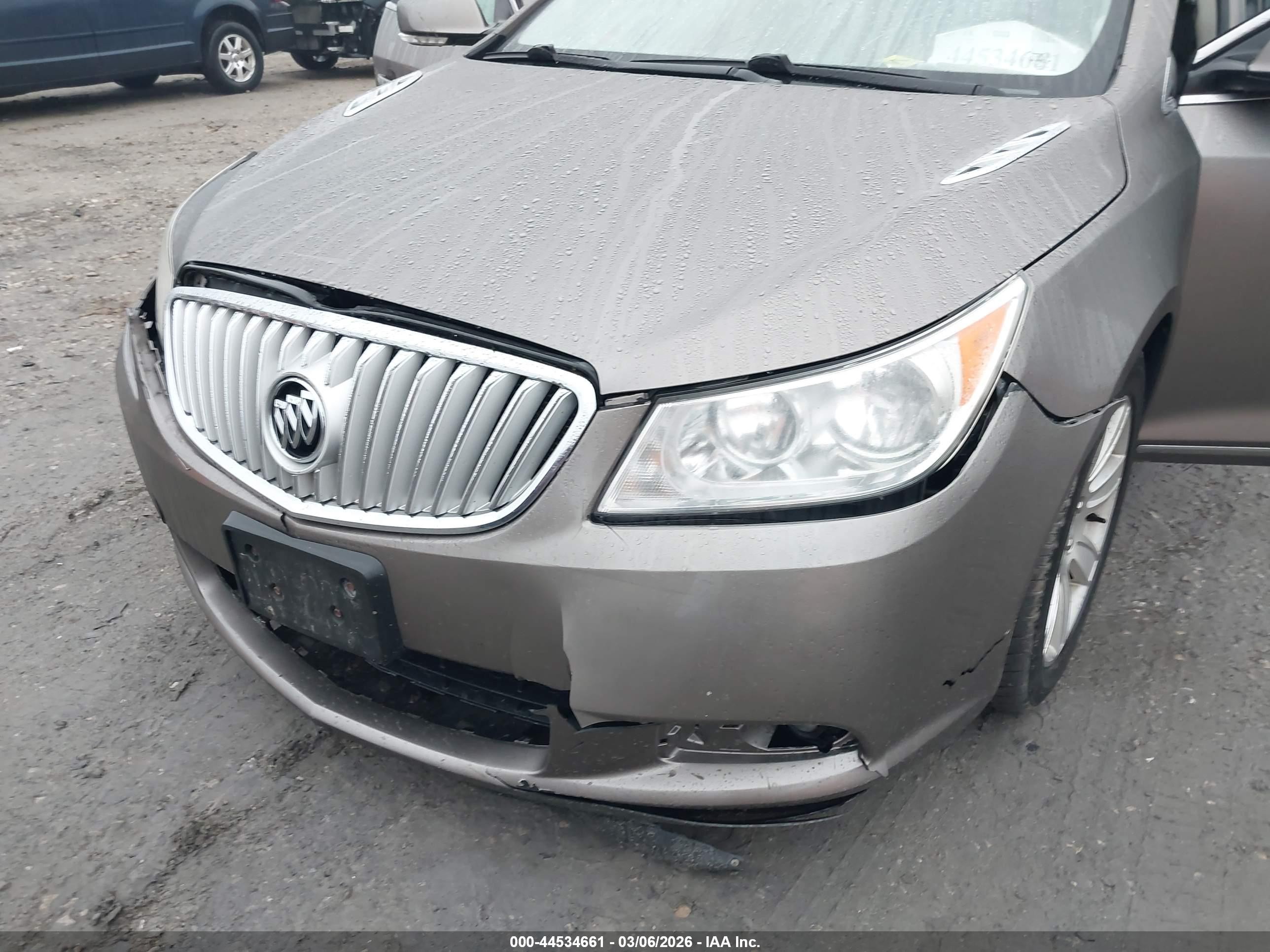 2010 Buick Lacrosse Cxl Brown vin: 1G4GC5EG9AF274056