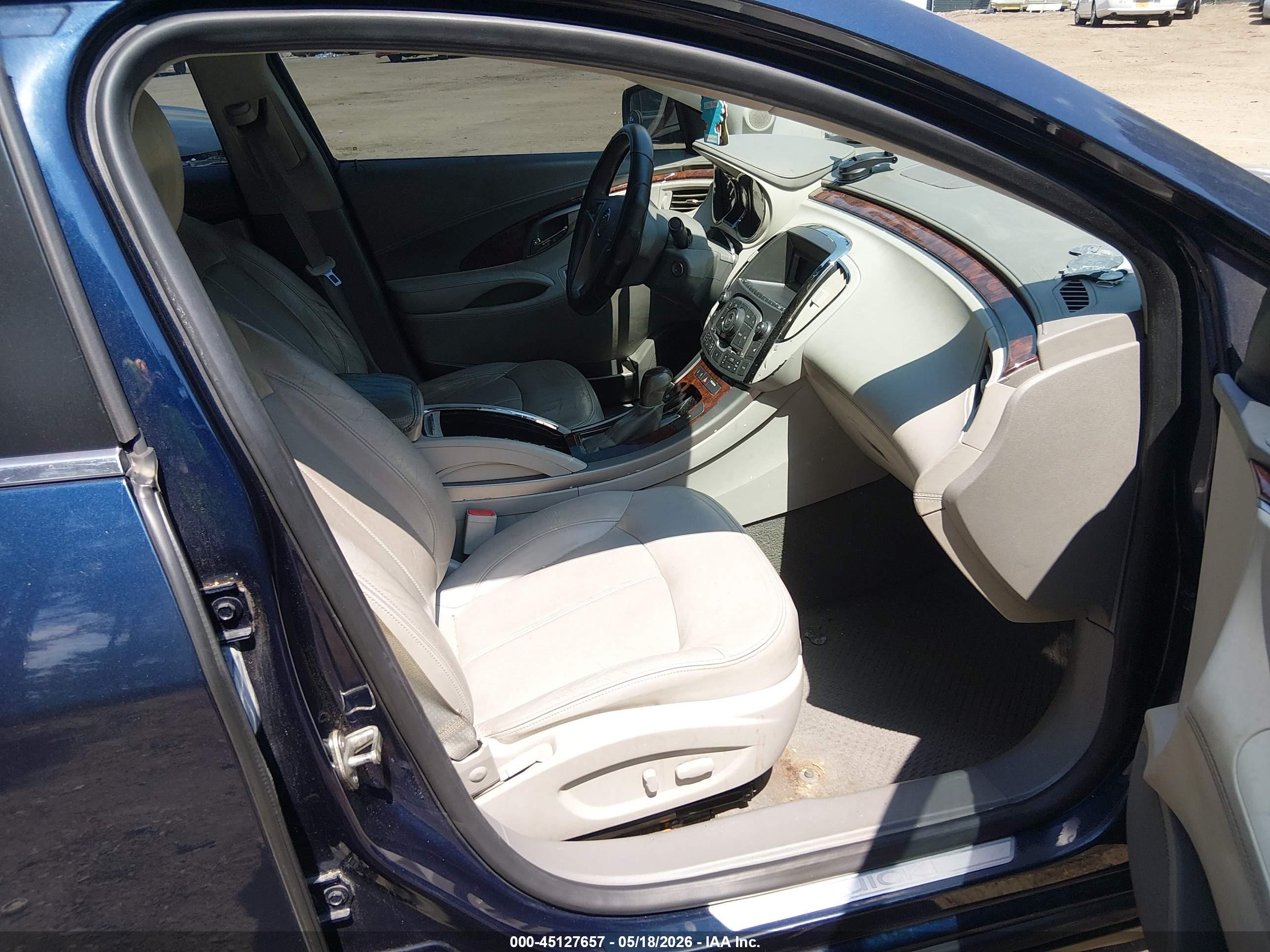2010 Buick Lacrosse Cxl Blue vin: 1G4GC5EG9AF277247