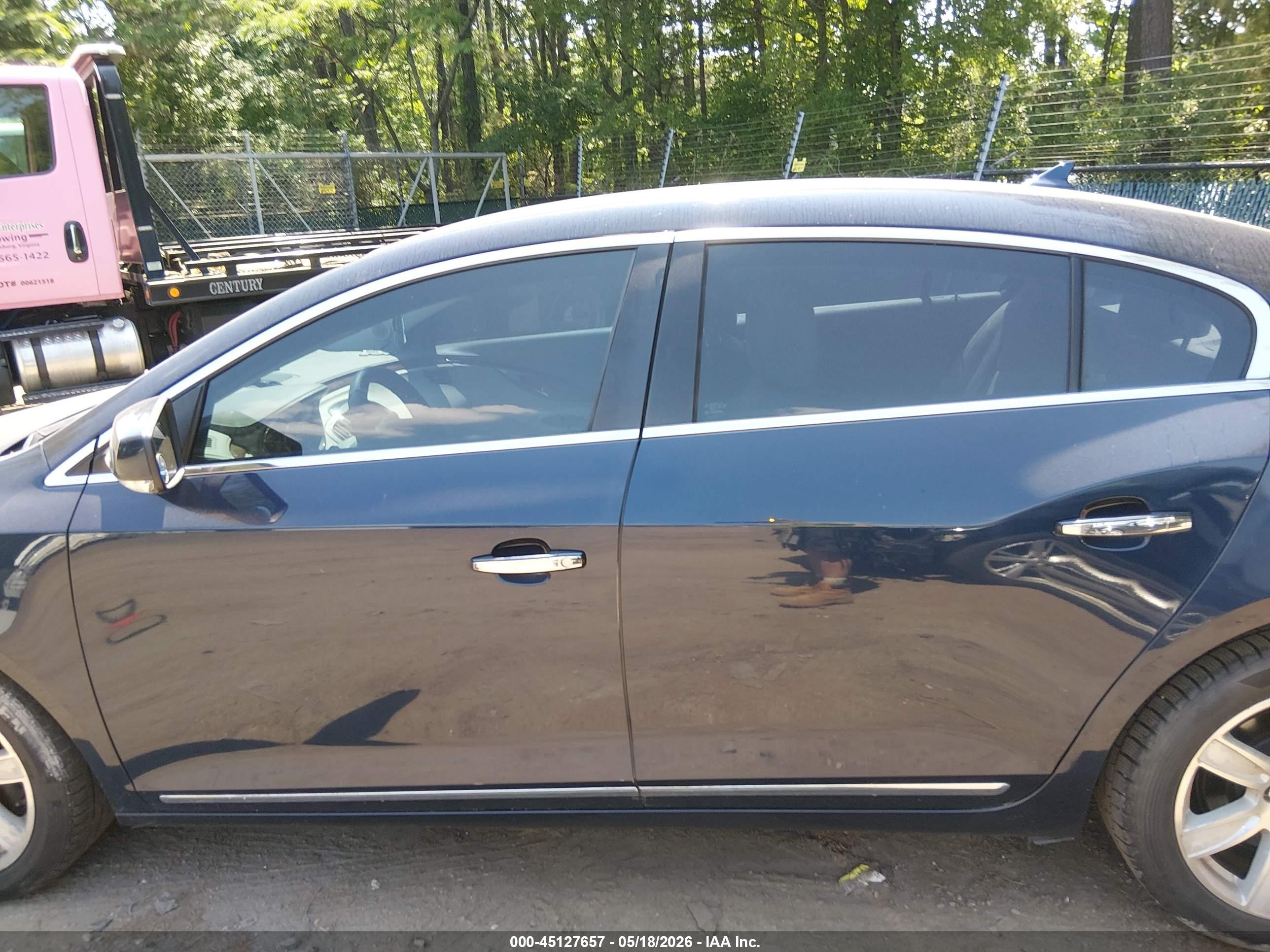 2010 Buick Lacrosse Cxl Blue vin: 1G4GC5EG9AF277247