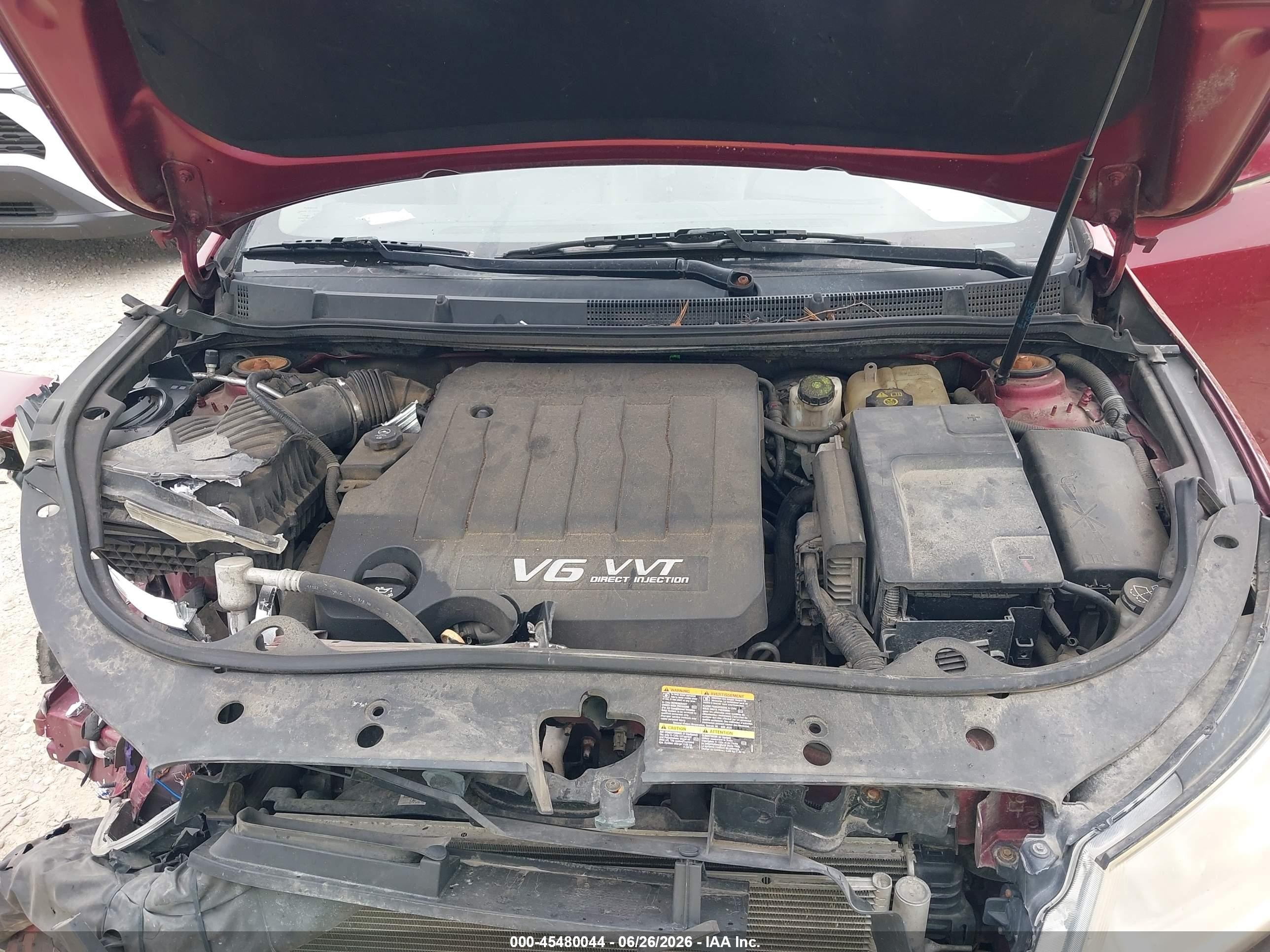 2010 Buick Lacrosse Cxl Maroon vin: 1G4GC5EG9AF293402