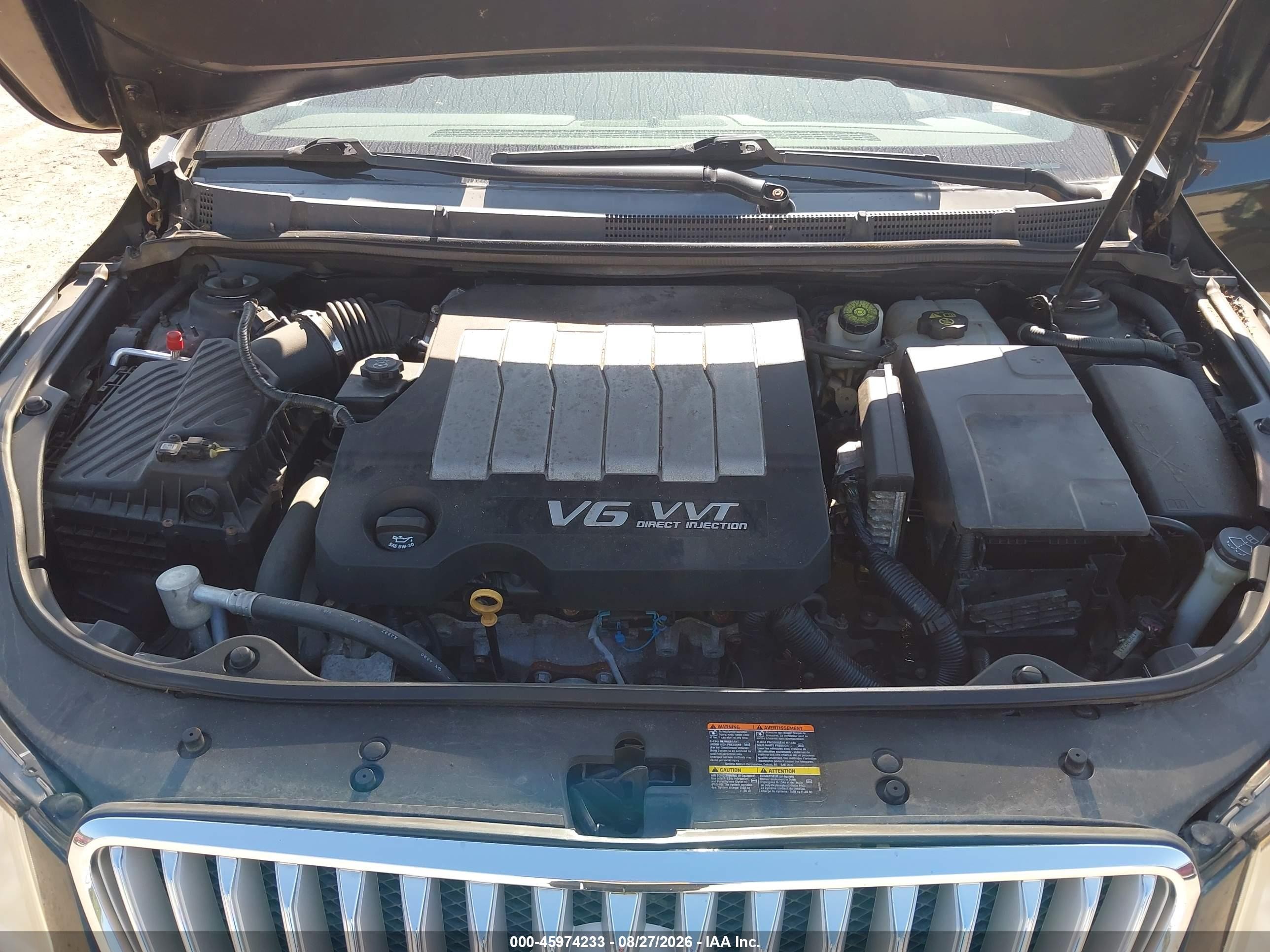 2010 Buick Lacrosse Cxl Черный vin: 1G4GC5EGXAF140494