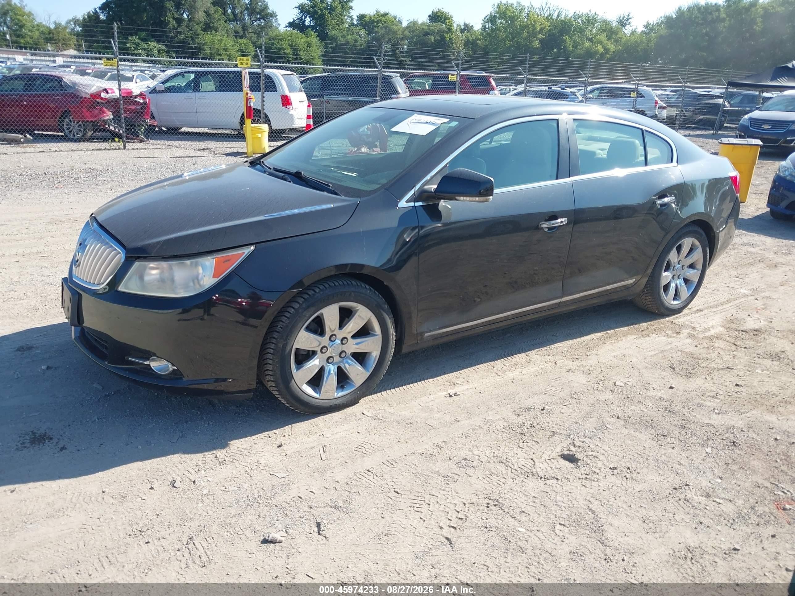 2010 Buick Lacrosse Cxl Черный vin: 1G4GC5EGXAF140494
