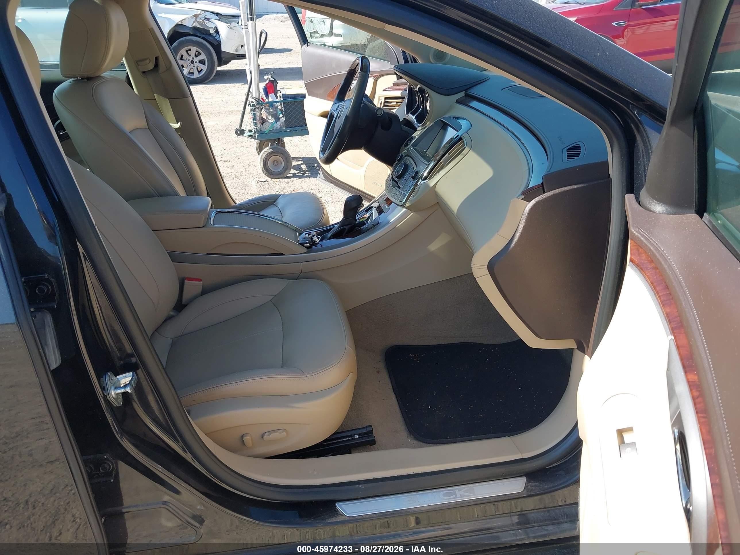 2010 Buick Lacrosse Cxl Черный vin: 1G4GC5EGXAF140494