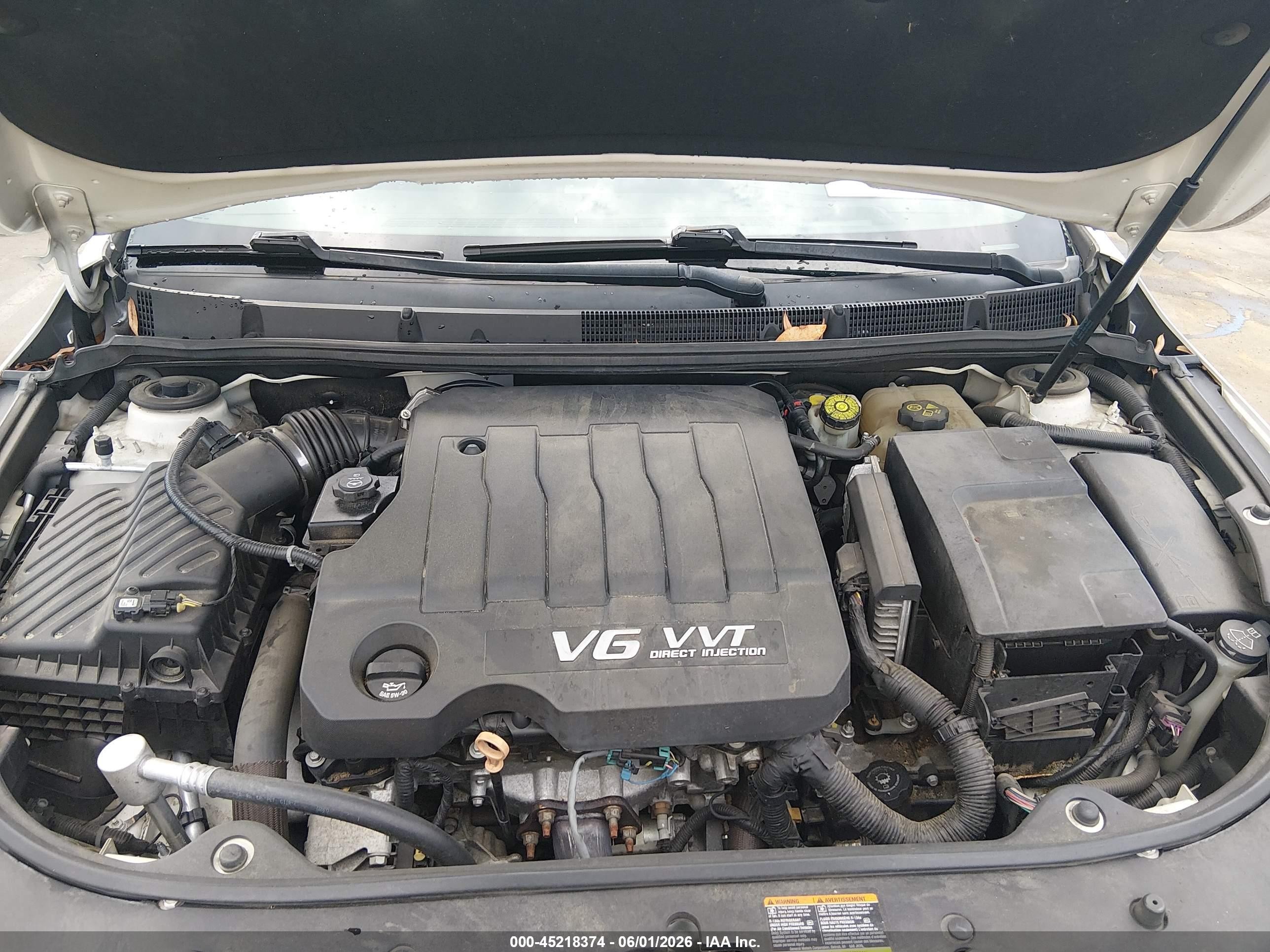 2010 Buick Lacrosse Cxl Белый vin: 1G4GC5EGXAF257444