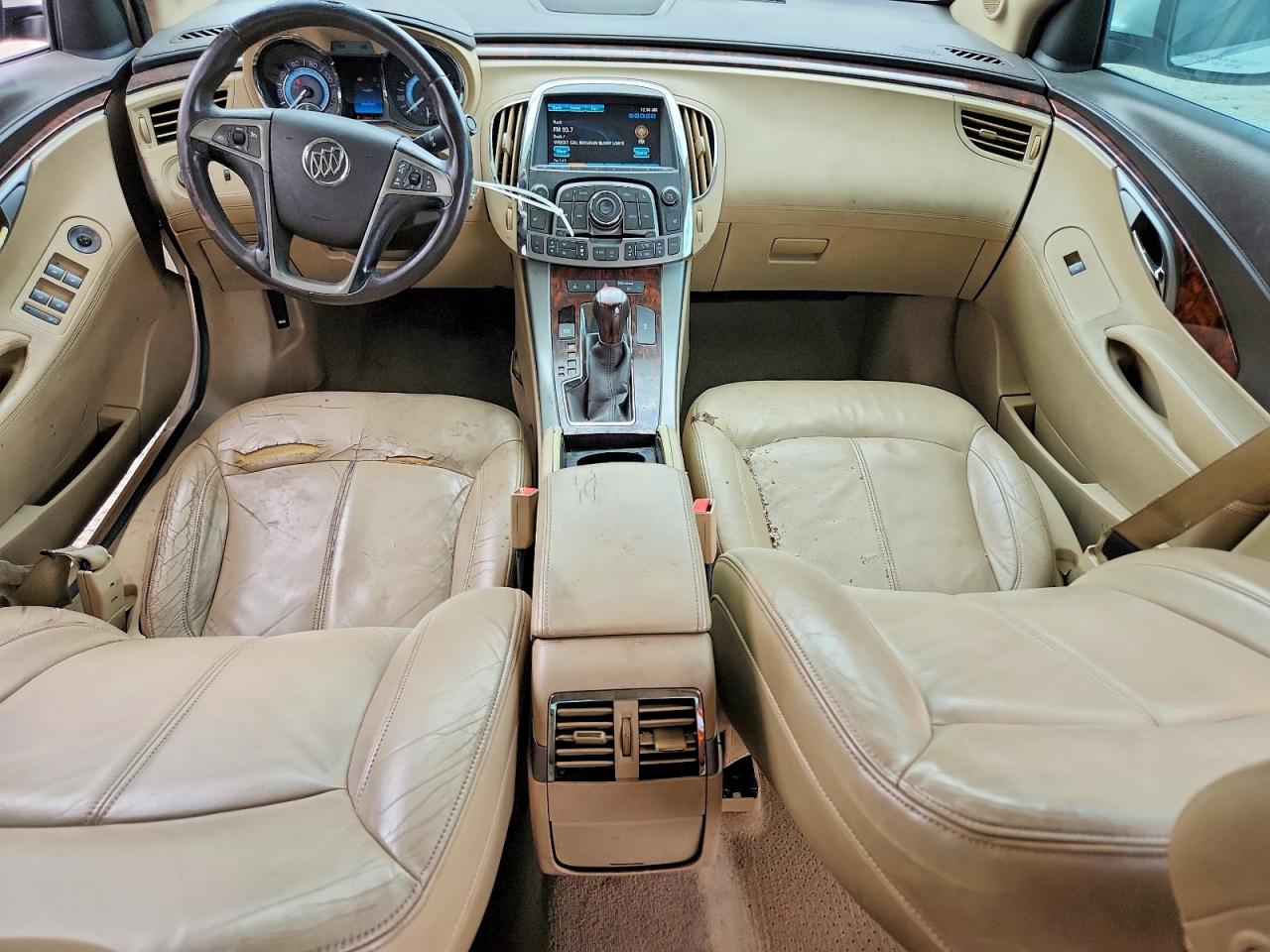 2012 Buick Lacrosse White vin: 1G4GC5ER1CF282270