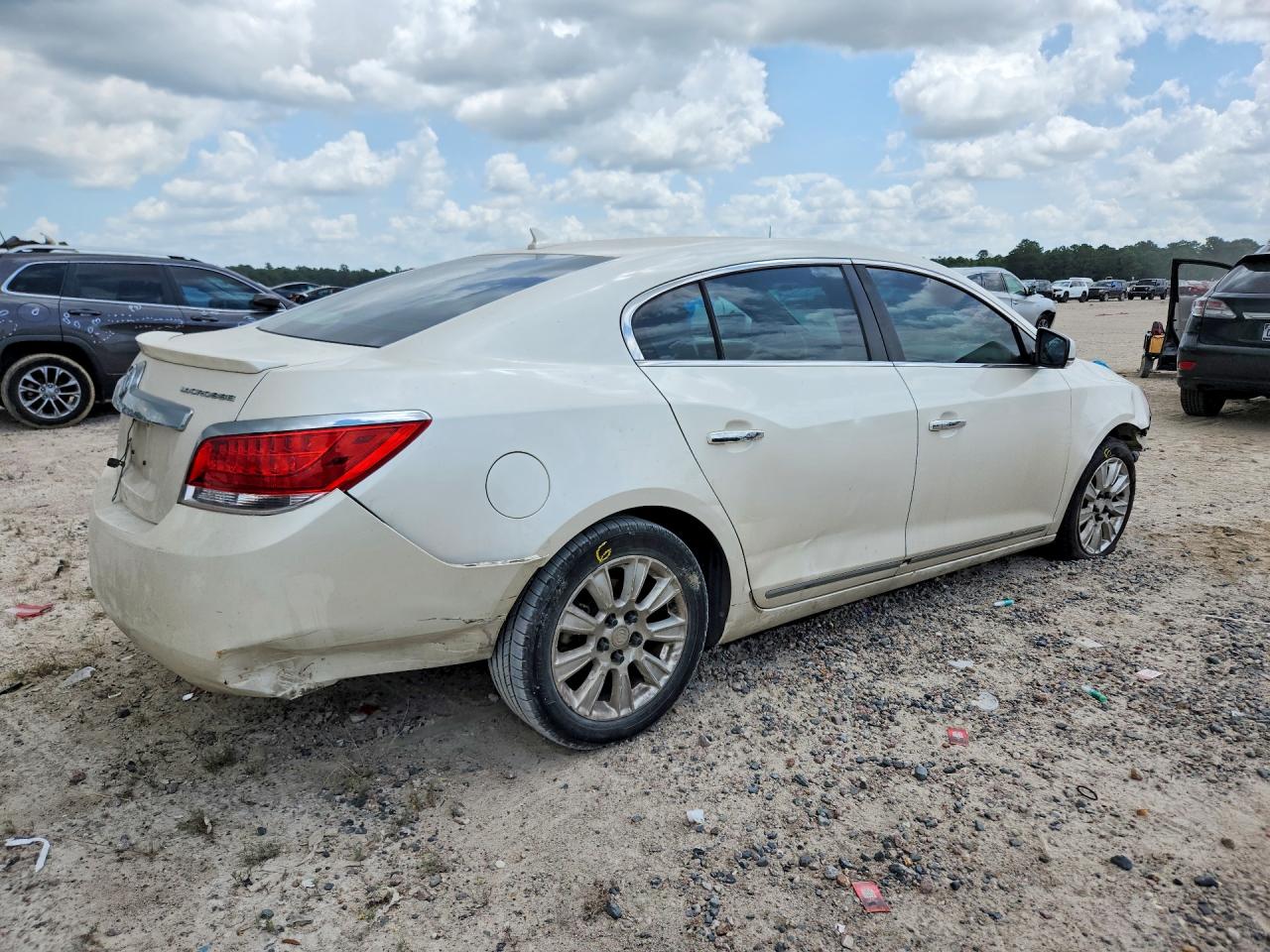 2012 Buick Lacrosse White vin: 1G4GC5ER1CF282270