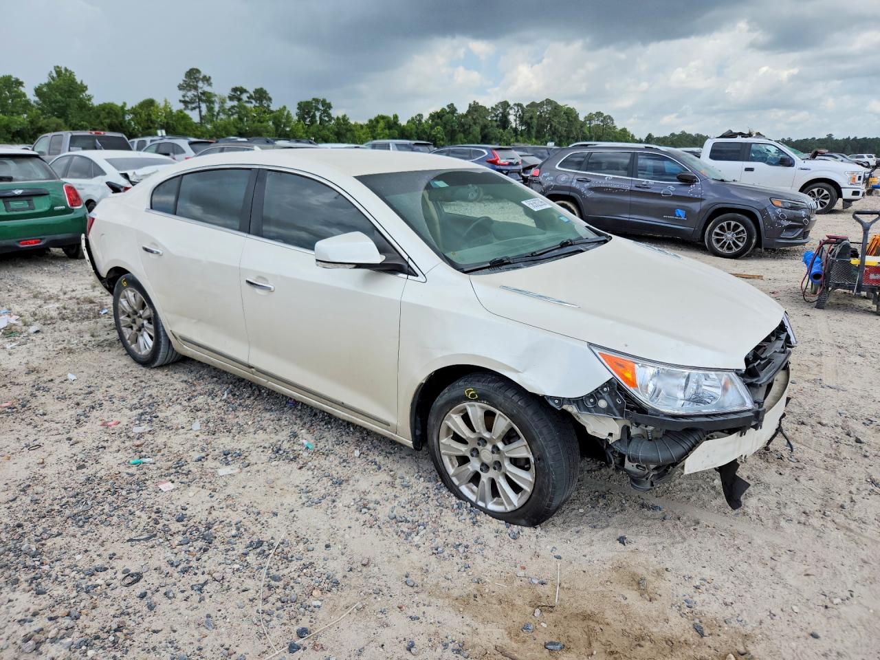 2012 Buick Lacrosse White vin: 1G4GC5ER1CF282270