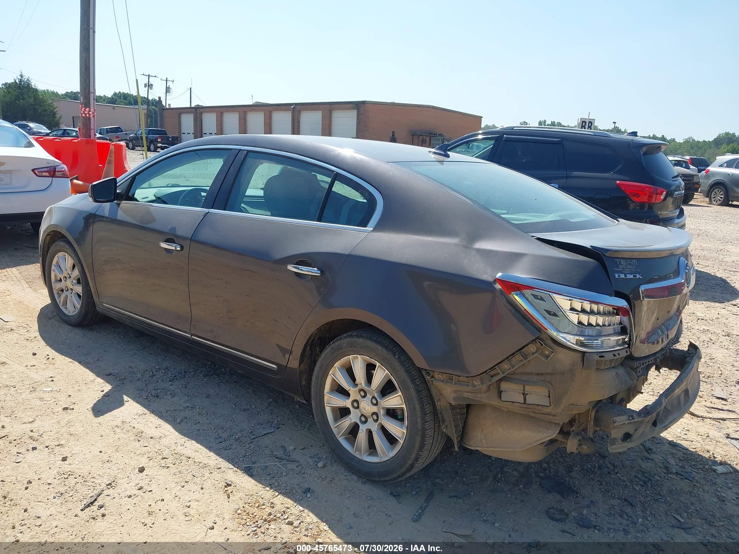 2012 Buick Lacrosse Leather Group Brown vin: 1G4GC5ER1CF282771
