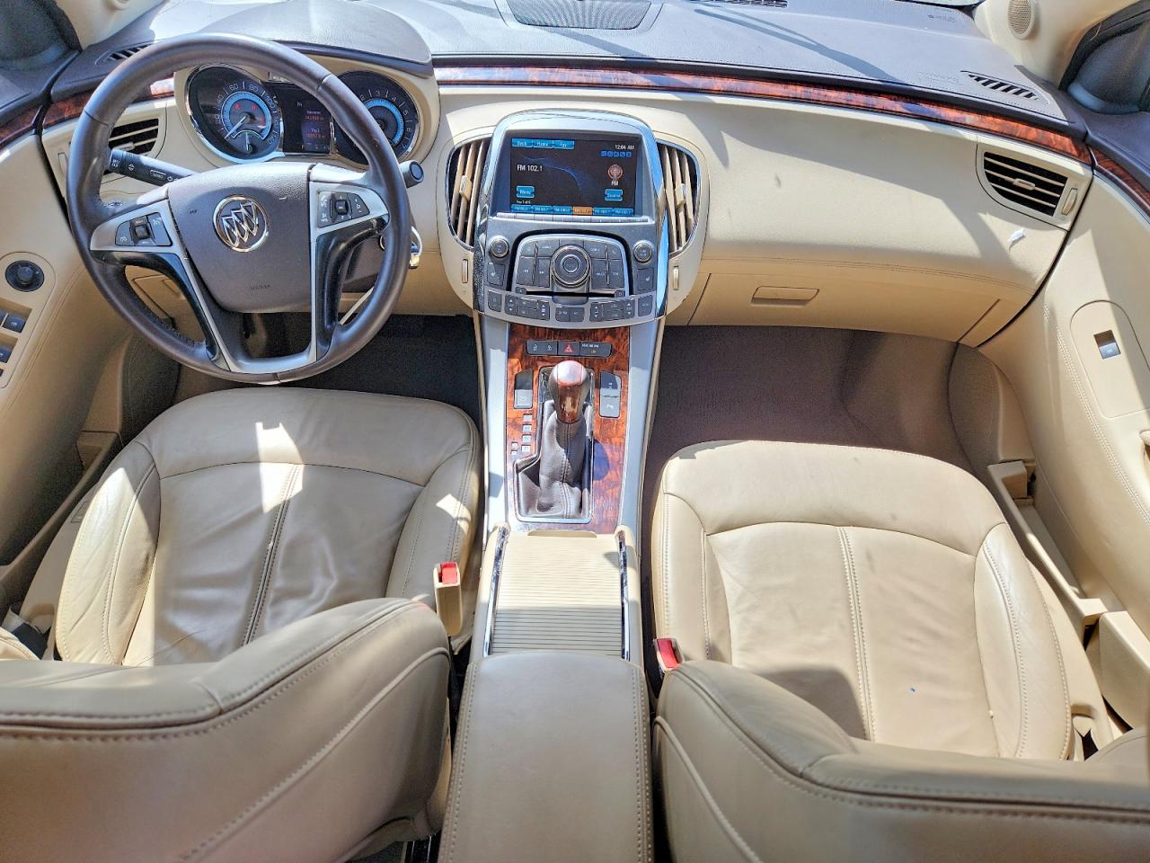 2013 Buick Lacrosse Cream vin: 1G4GC5ER1DF323479