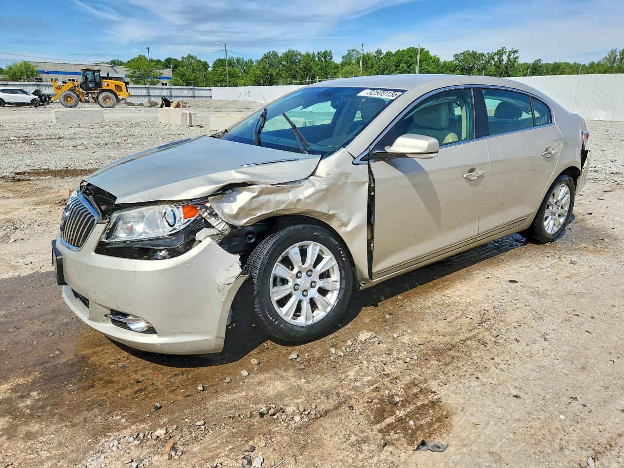 2013 Buick Lacrosse Cream vin: 1G4GC5ER1DF323479