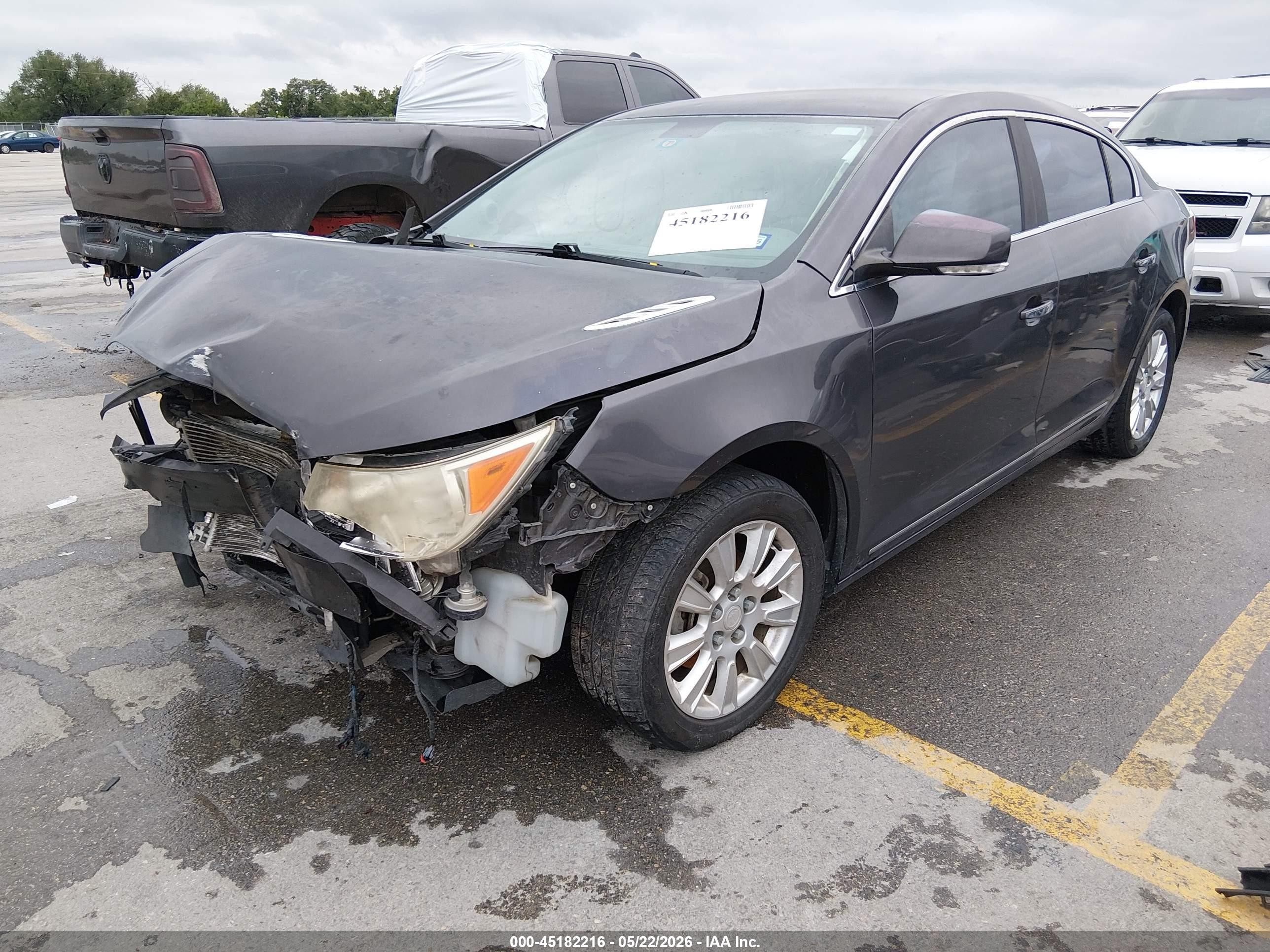 2012 Buick Lacrosse Leather Group Серый vin: 1G4GC5ER2CF279216