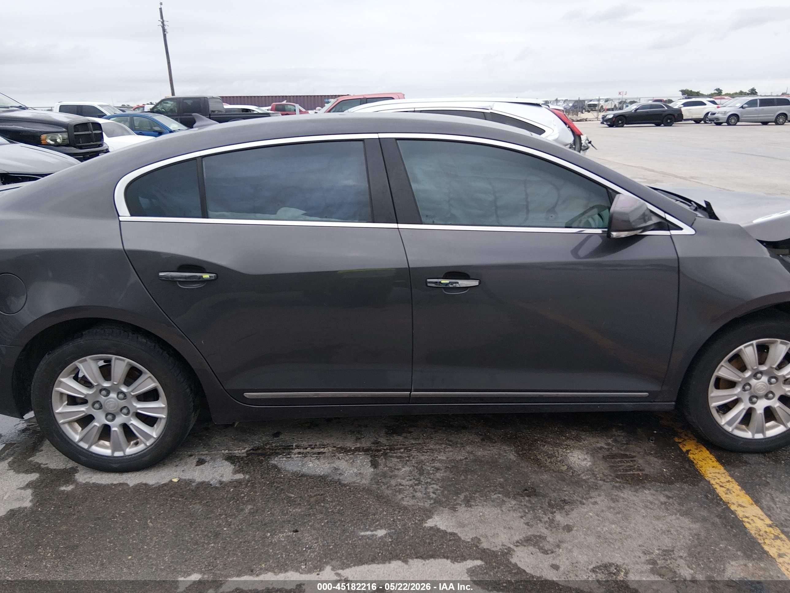 2012 Buick Lacrosse Leather Group Серый vin: 1G4GC5ER2CF279216