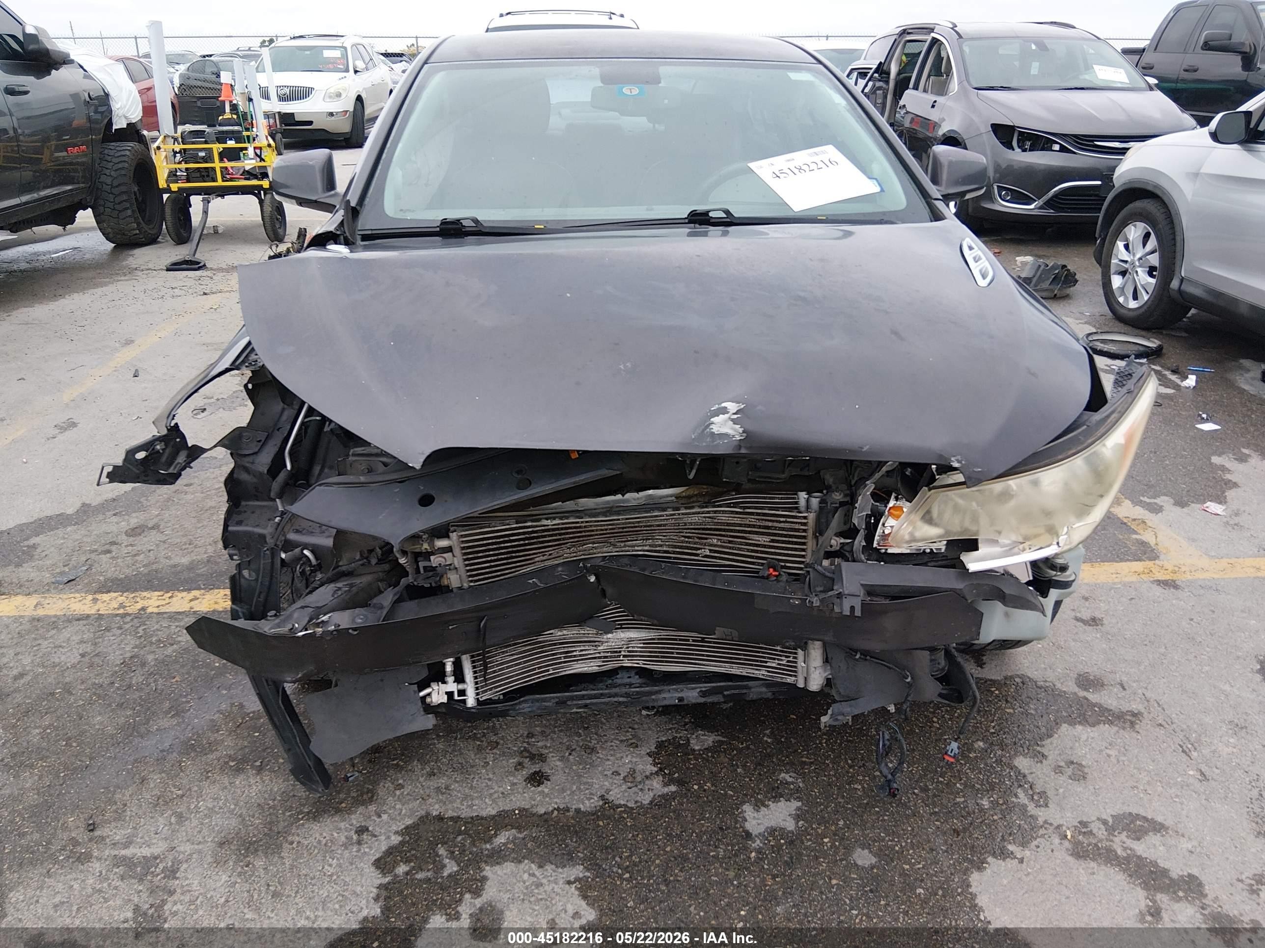2012 Buick Lacrosse Leather Group Серый vin: 1G4GC5ER2CF279216