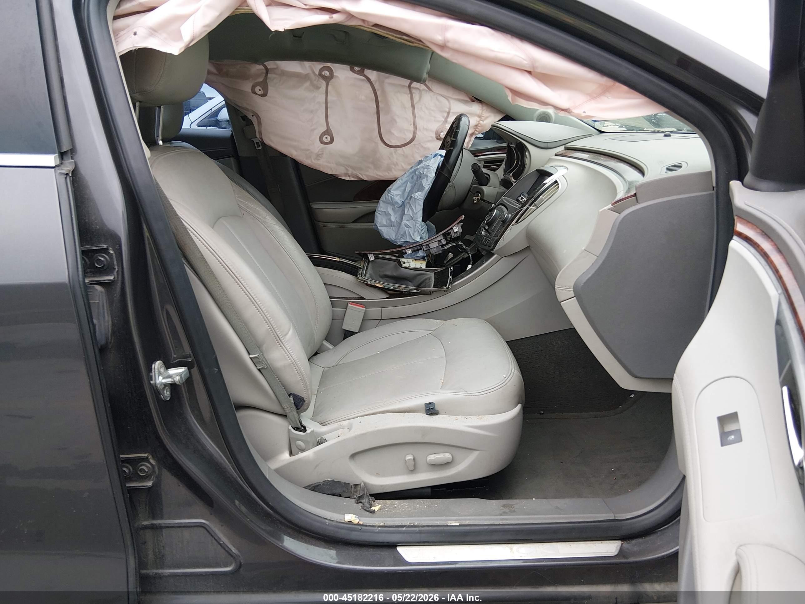 2012 Buick Lacrosse Leather Group Серый vin: 1G4GC5ER2CF279216