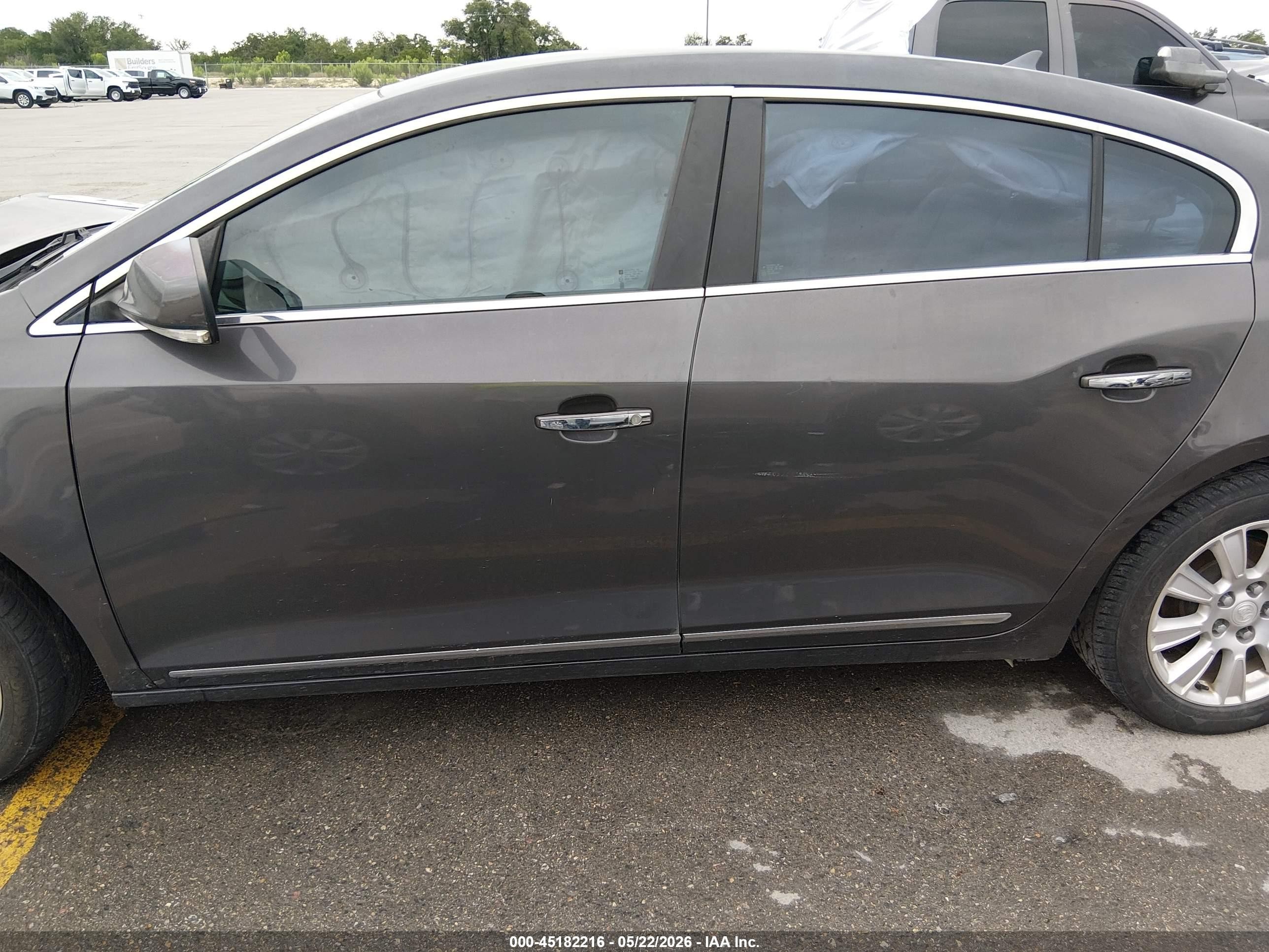 2012 Buick Lacrosse Leather Group Серый vin: 1G4GC5ER2CF279216