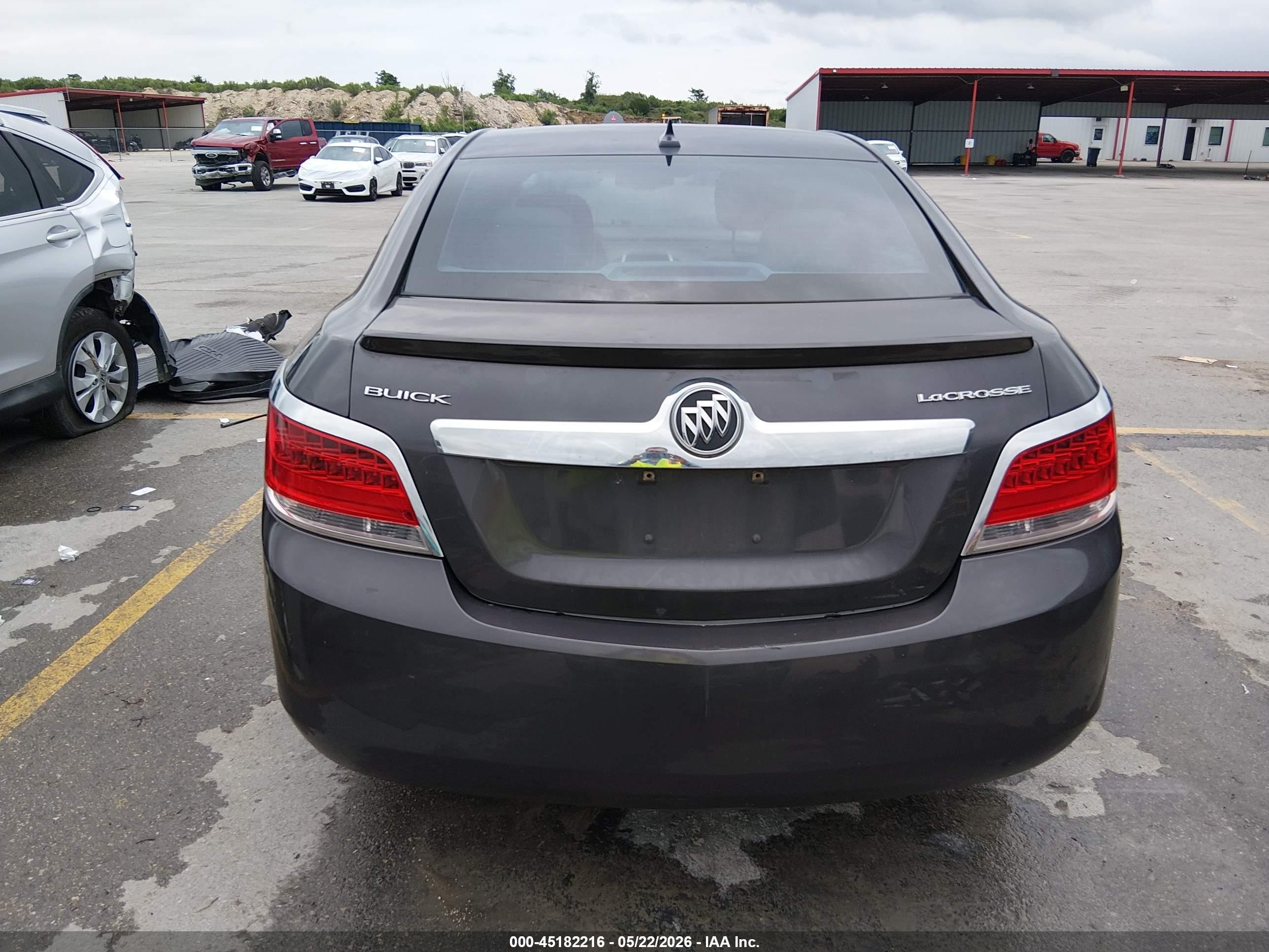 2012 Buick Lacrosse Leather Group Серый vin: 1G4GC5ER2CF279216