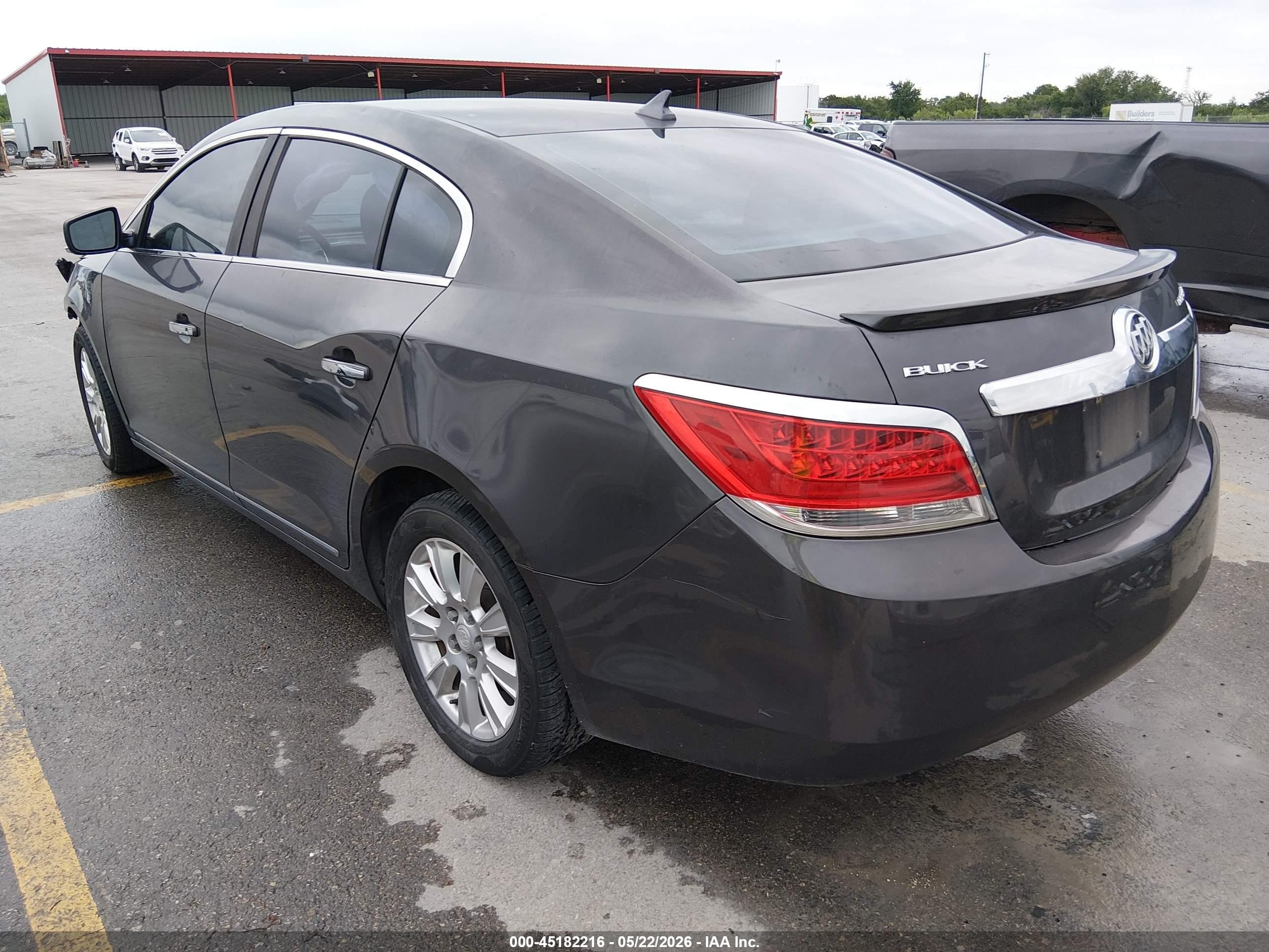 2012 Buick Lacrosse Leather Group Серый vin: 1G4GC5ER2CF279216