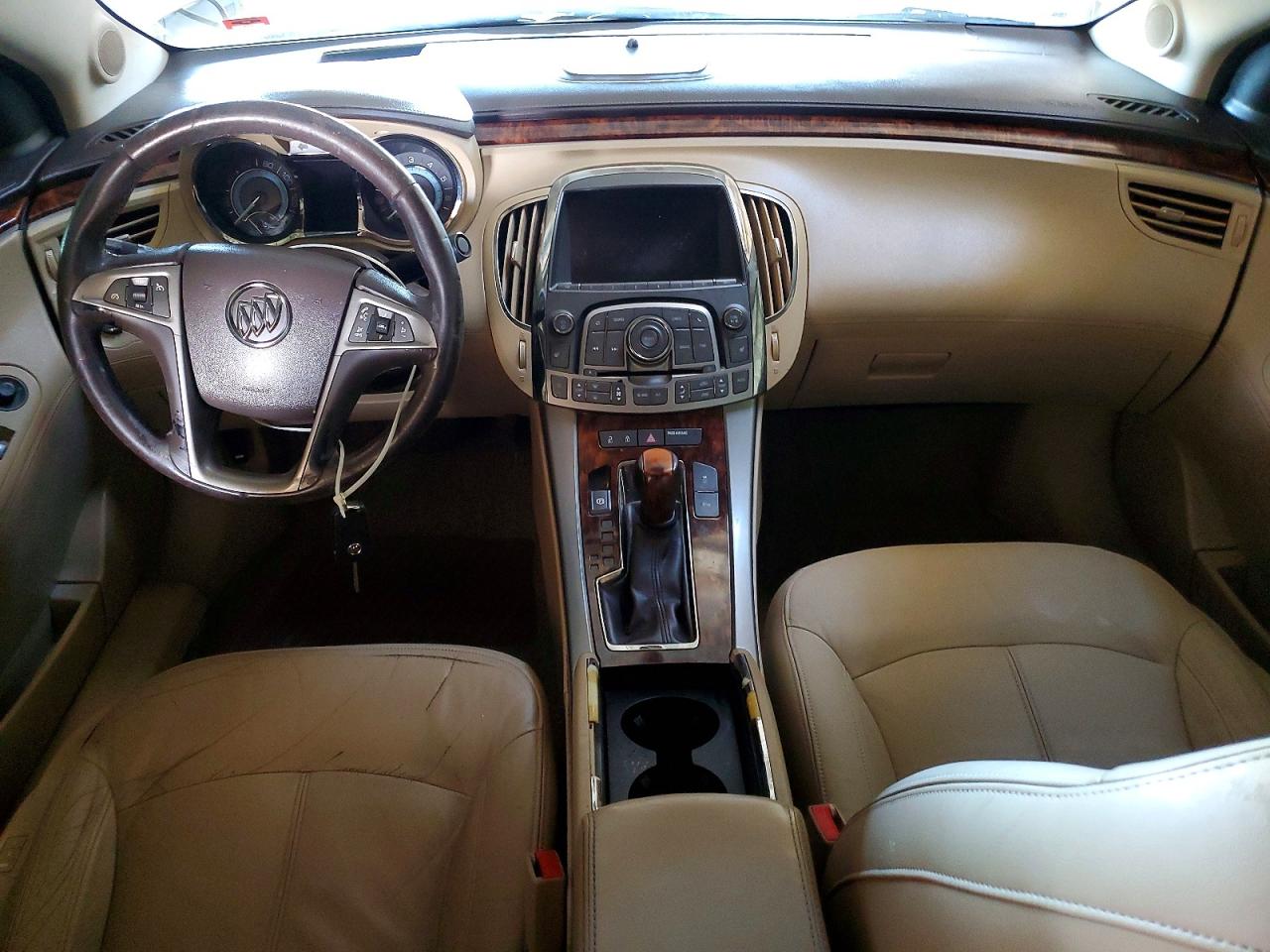 2013 Buick Lacrosse White vin: 1G4GC5ER2DF125672