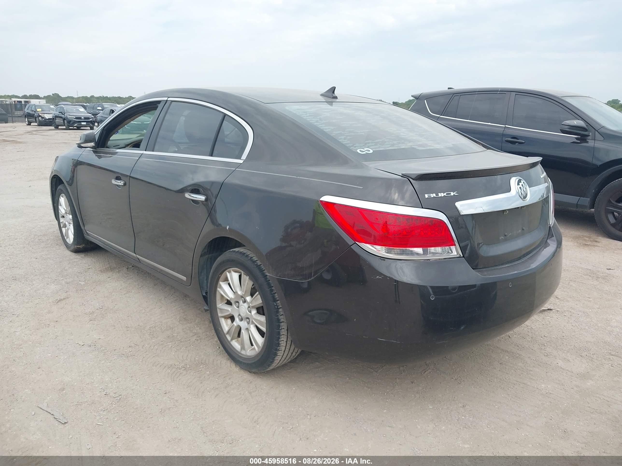 2013 Buick Lacrosse Leather Group Brown vin: 1G4GC5ER2DF177755