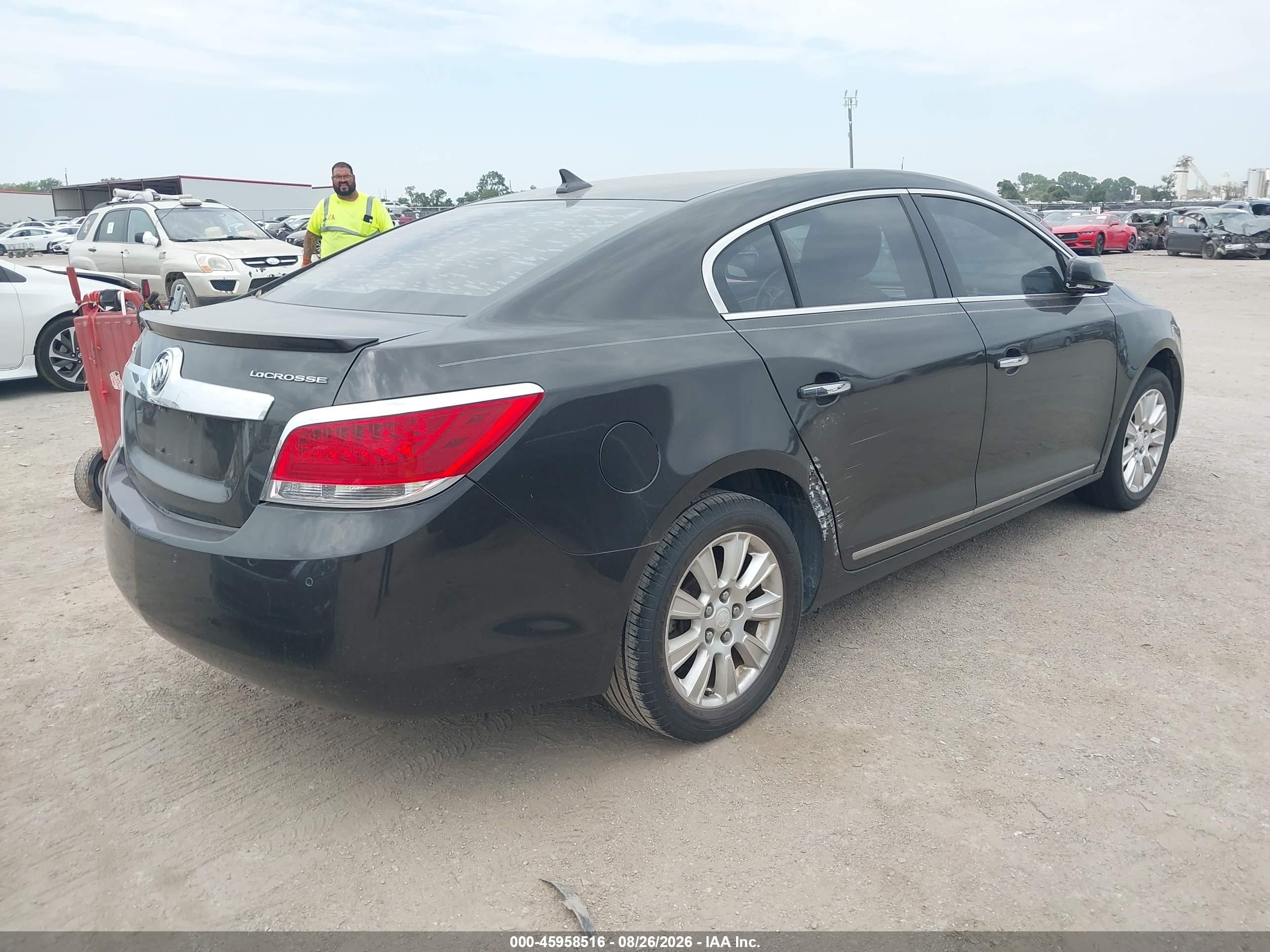 2013 Buick Lacrosse Leather Group Brown vin: 1G4GC5ER2DF177755