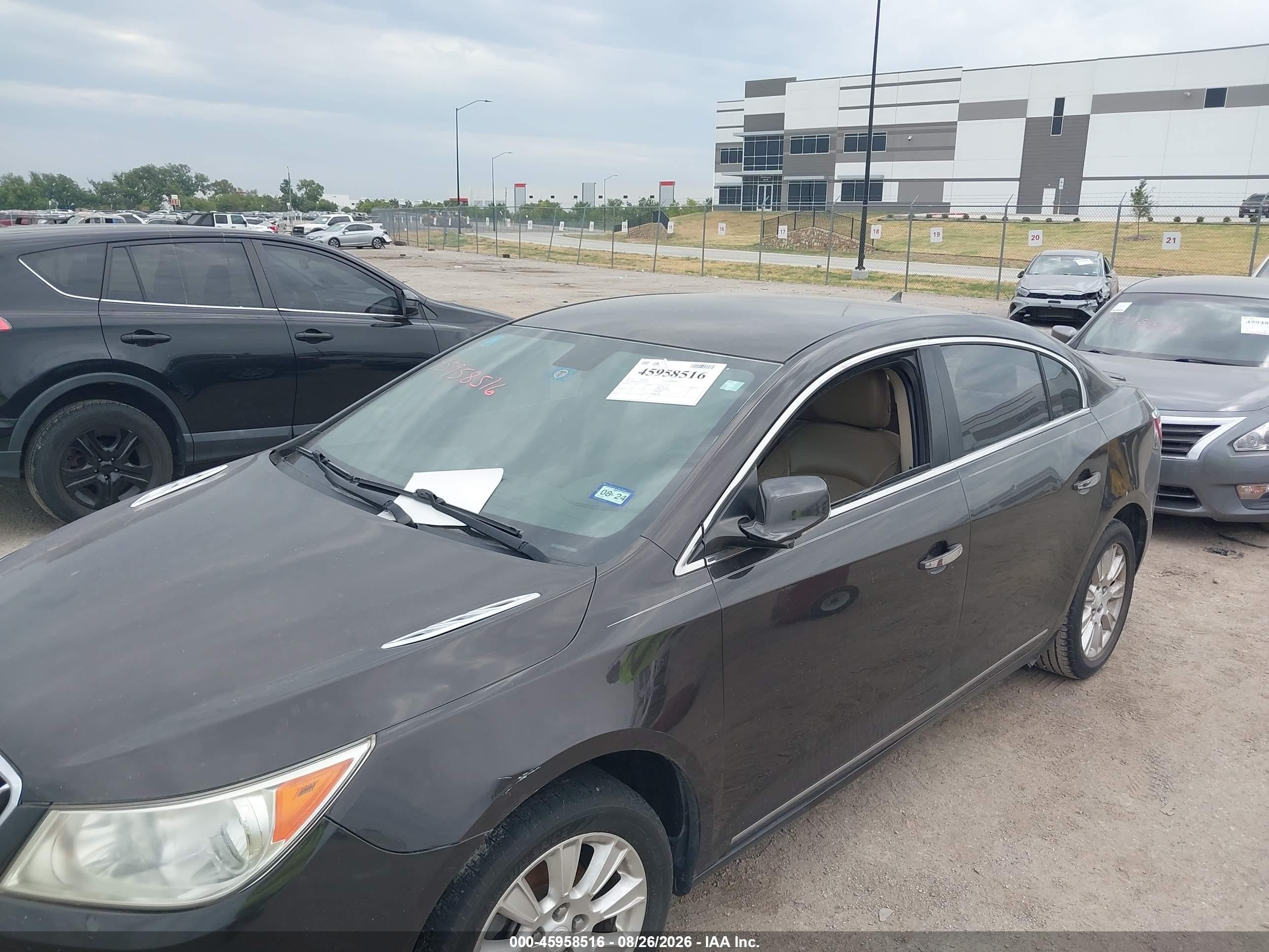2013 Buick Lacrosse Leather Group Brown vin: 1G4GC5ER2DF177755