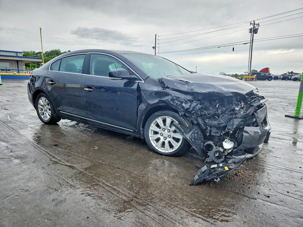 2012 Buick Lacrosse Black vin: 1G4GC5ER3CF258407