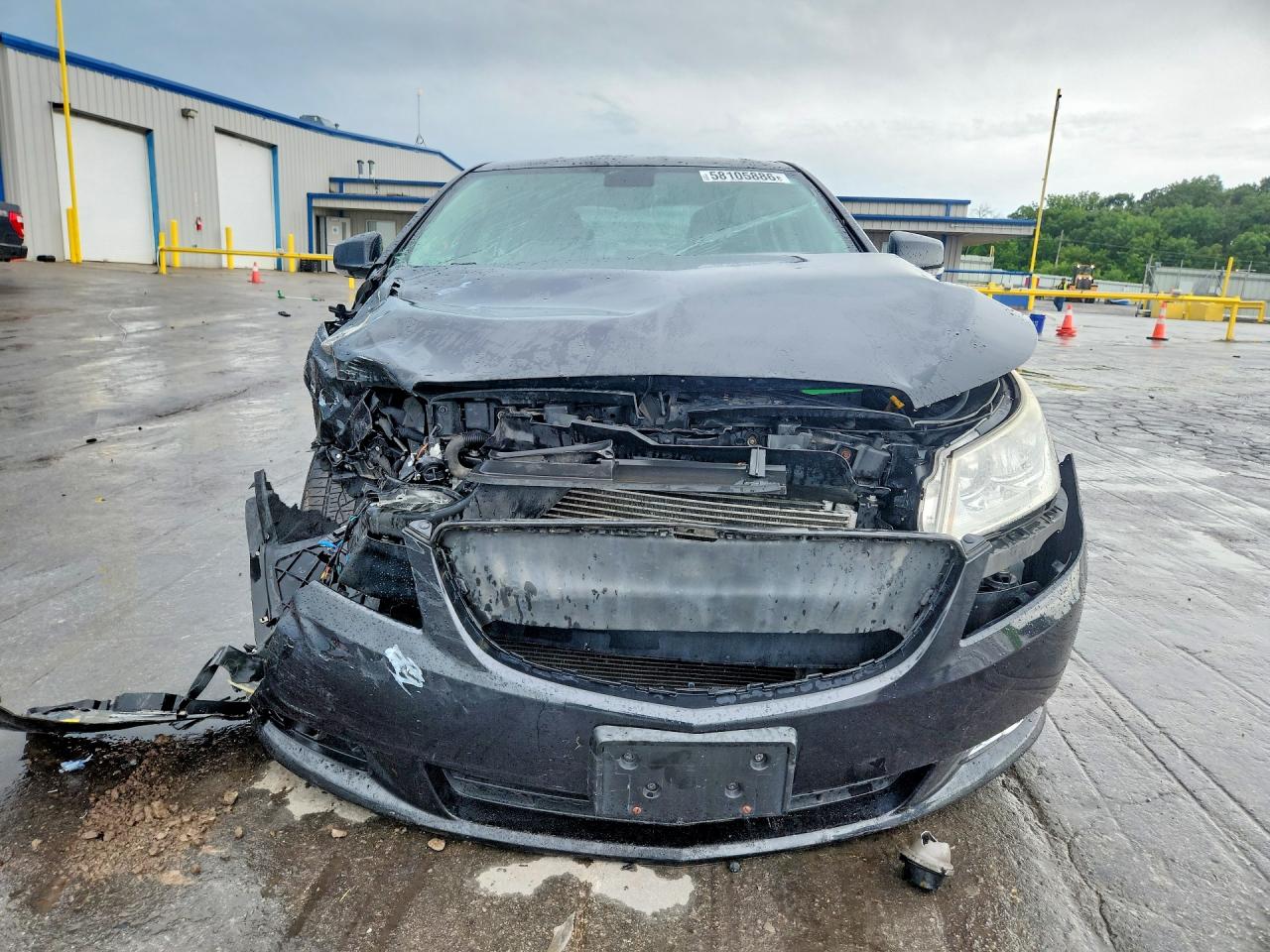 2012 Buick Lacrosse Black vin: 1G4GC5ER3CF258407