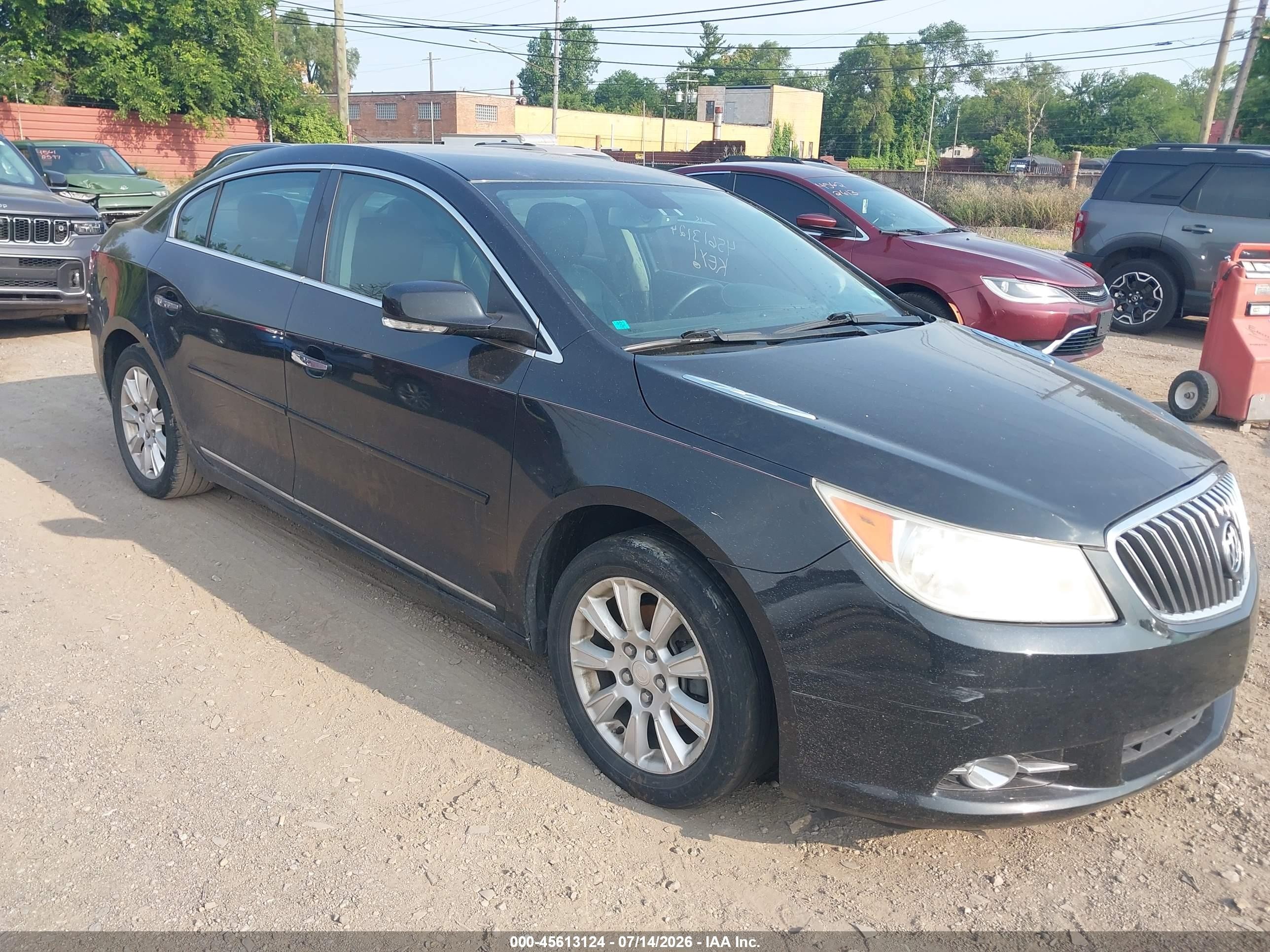 2013 Buick Lacrosse Leather Group Black vin: 1G4GC5ER5DF186448
