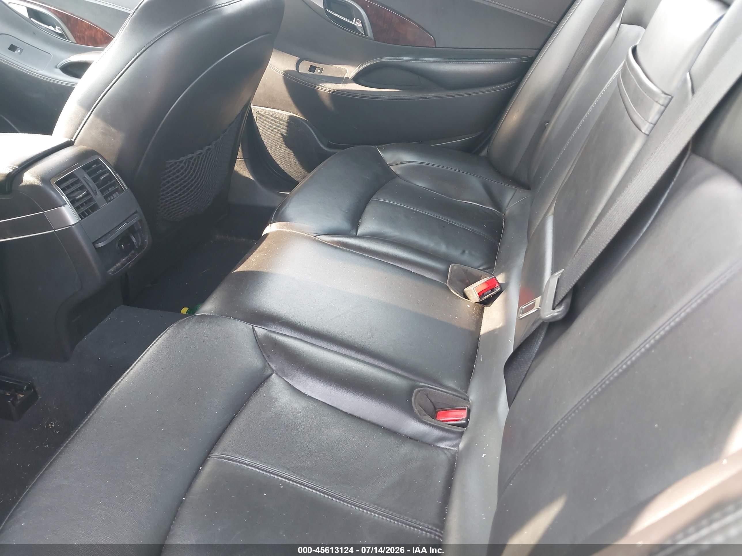 2013 Buick Lacrosse Leather Group Black vin: 1G4GC5ER5DF186448