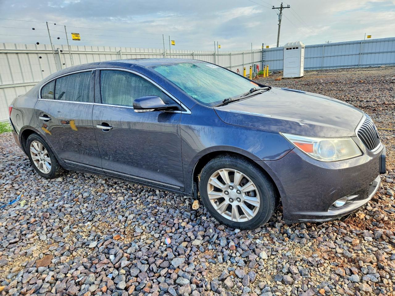 2013 Buick Lacrosse Gray vin: 1G4GC5ER5DF187244