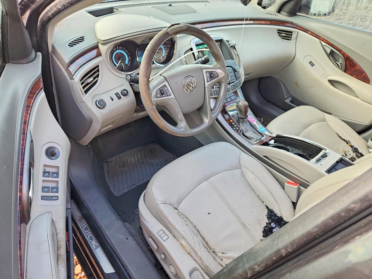 2013 Buick Lacrosse Gray vin: 1G4GC5ER5DF187244