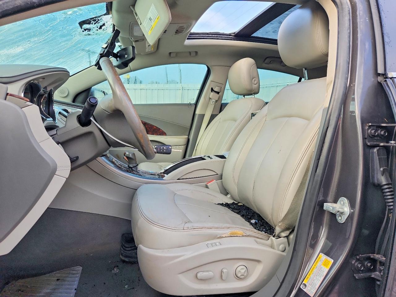 2013 Buick Lacrosse Gray vin: 1G4GC5ER5DF187244