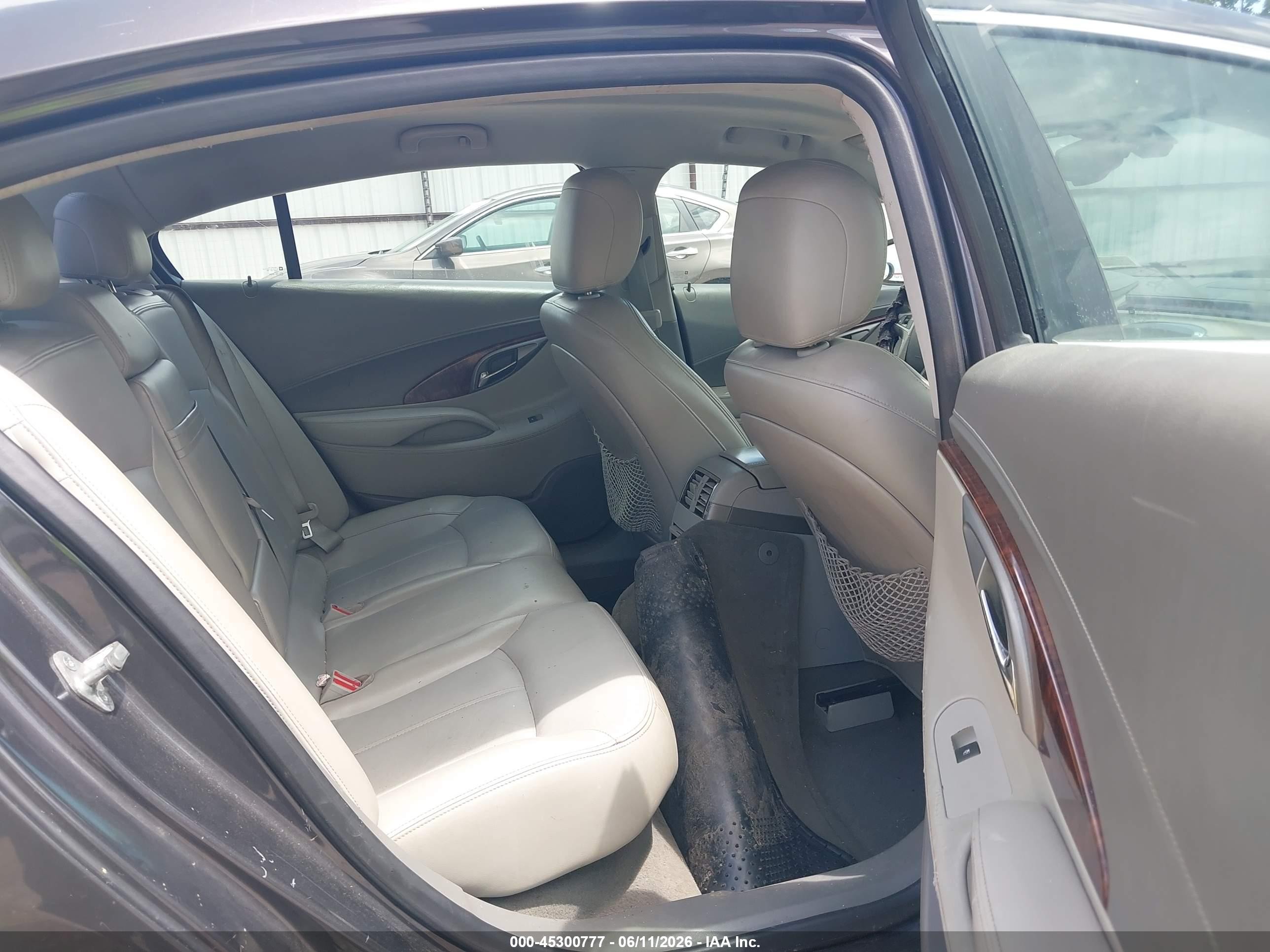 2012 Buick Lacrosse Leather Group Gray vin: 1G4GC5ER6CF348330