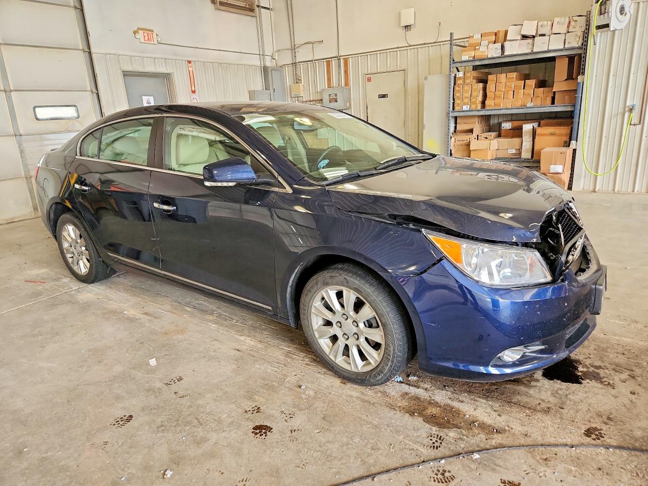2012 Buick Lacrosse Blue vin: 1G4GC5ER8CF237892