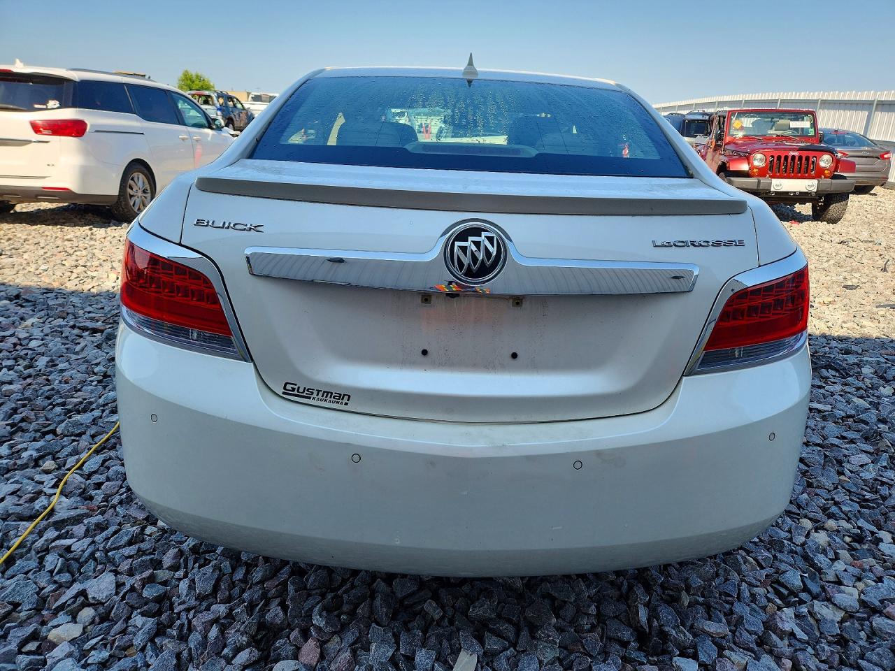 2013 Buick Lacrosse White vin: 1G4GC5ER8DF130214
