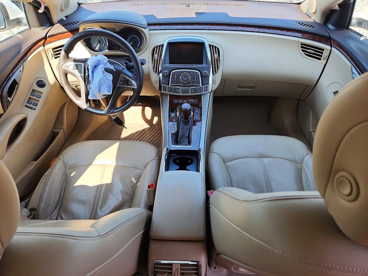 2013 Buick Lacrosse White vin: 1G4GC5ER8DF130214