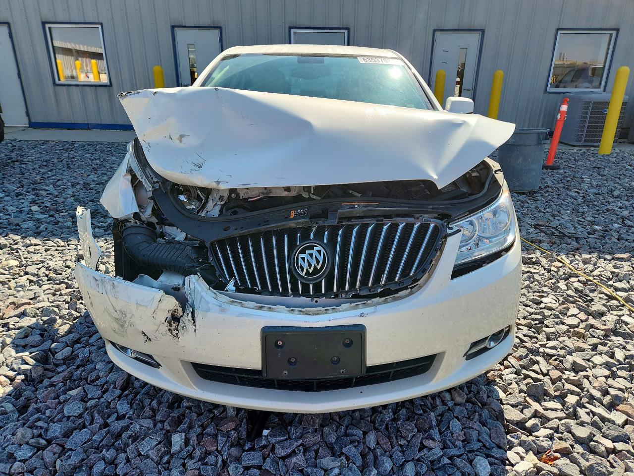 2013 Buick Lacrosse White vin: 1G4GC5ER8DF130214
