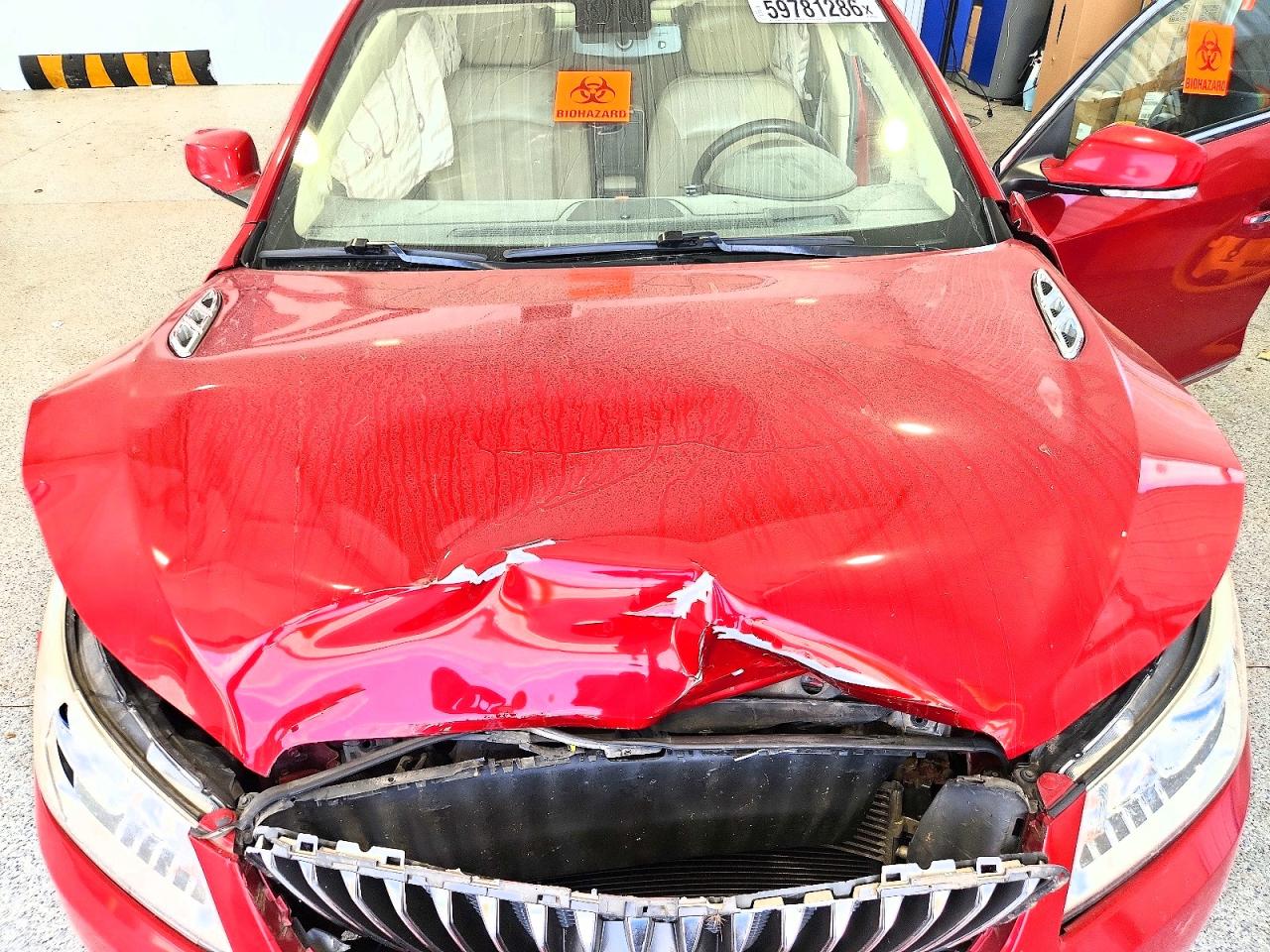 2013 Buick Lacrosse Красный vin: 1G4GC5ER9DF133266