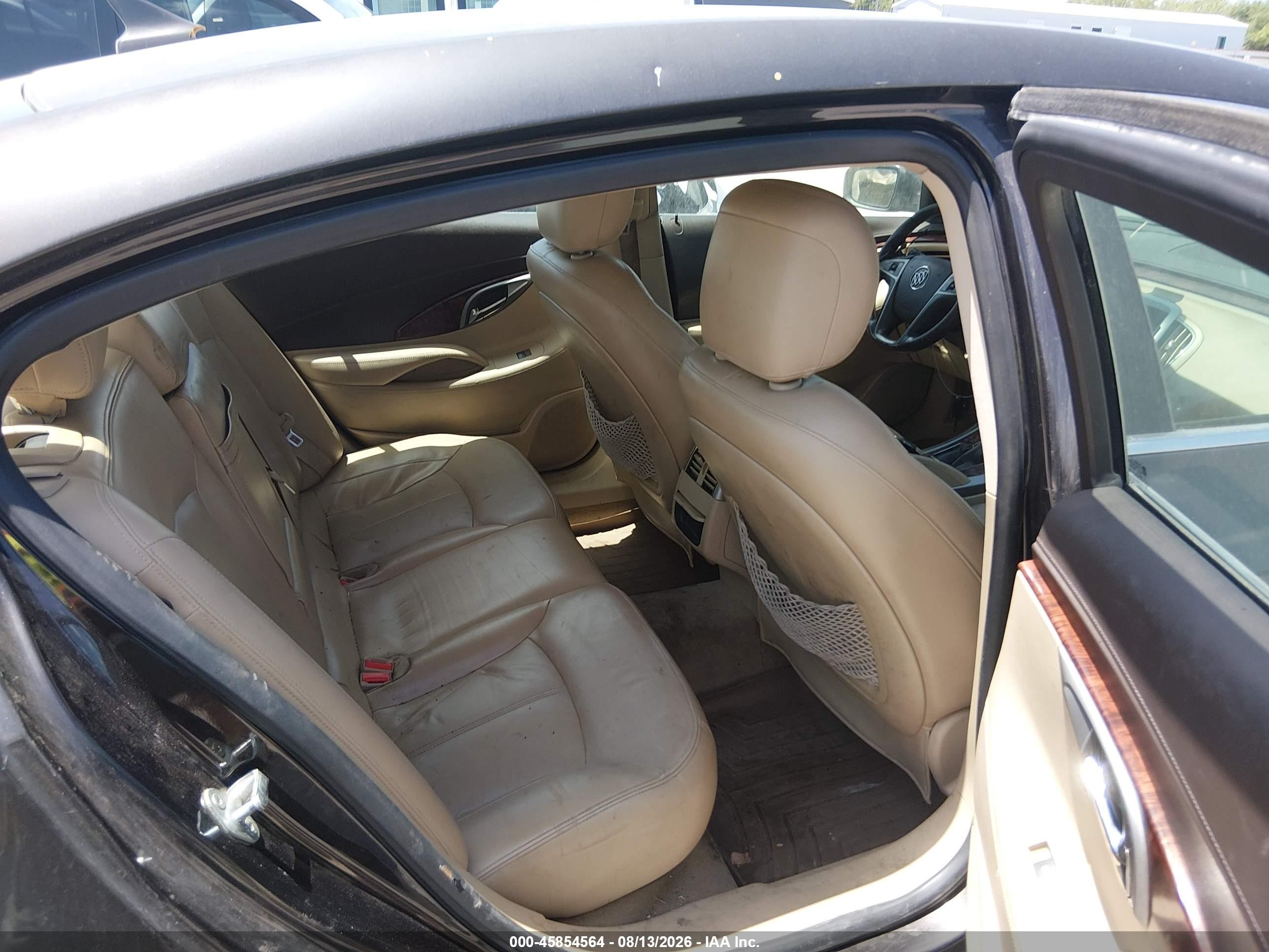 2013 Buick Lacrosse Leather Group Brown vin: 1G4GC5ER9DF177770