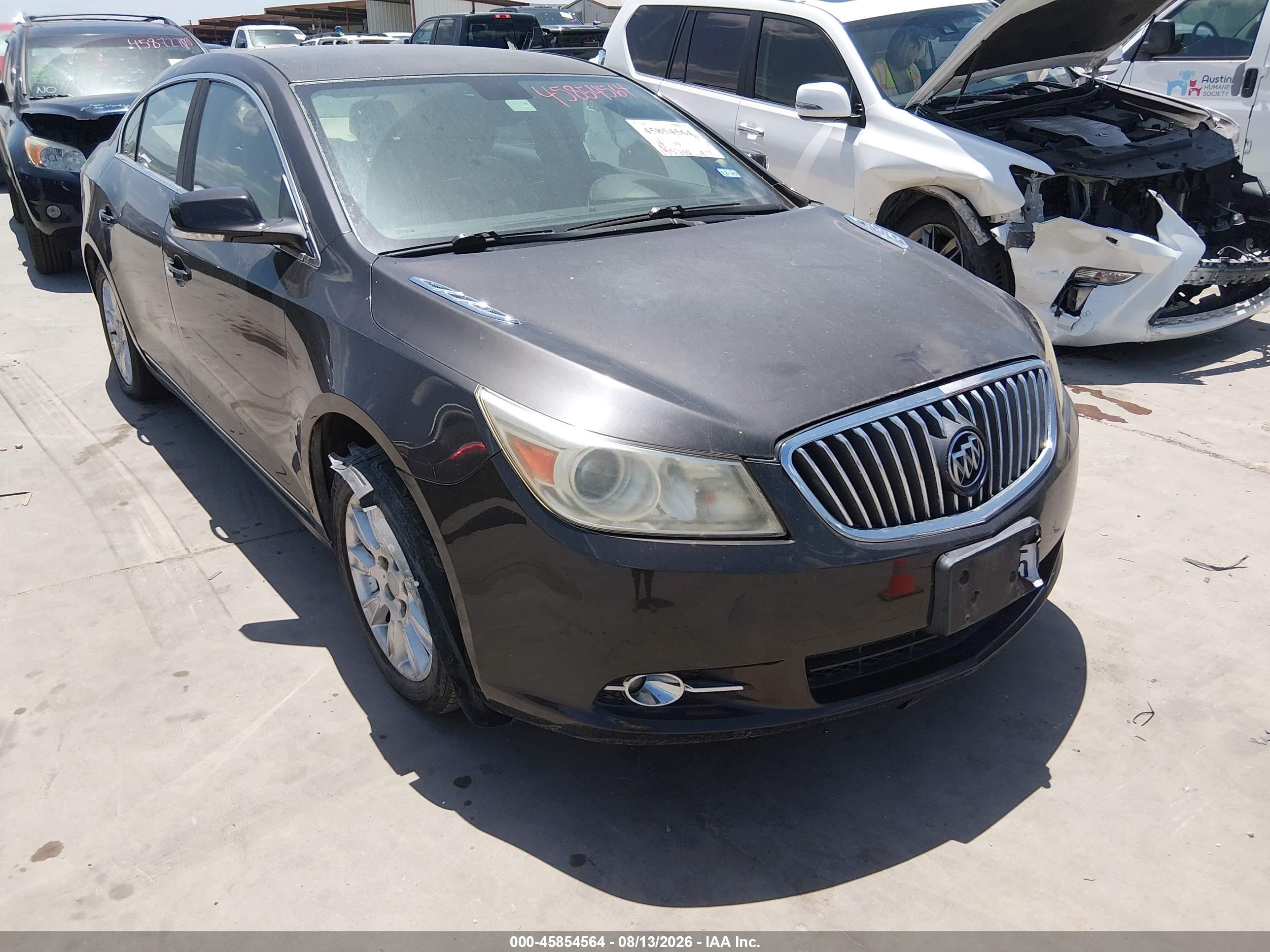 2013 Buick Lacrosse Leather Group Brown vin: 1G4GC5ER9DF177770