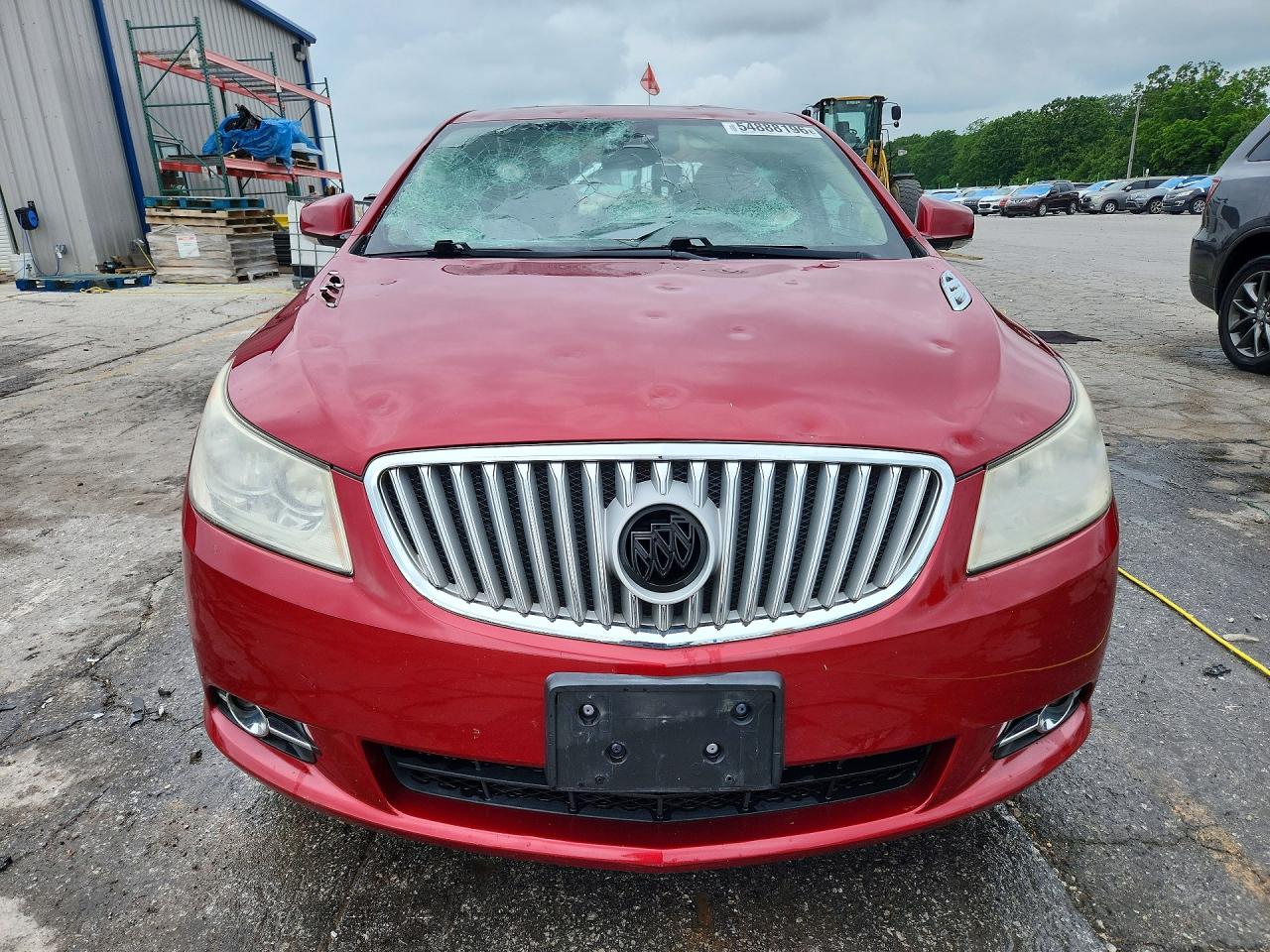 2012 Buick Lacrosse Maroon vin: 1G4GC5ERXCF250613