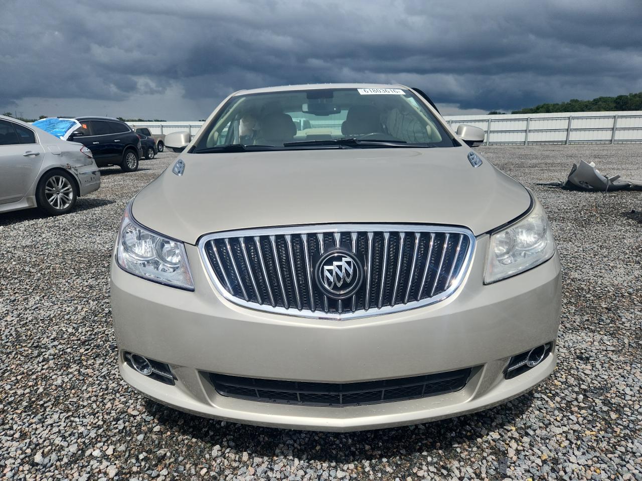 2013 Buick Lacrosse Cream vin: 1G4GC5ERXDF267803