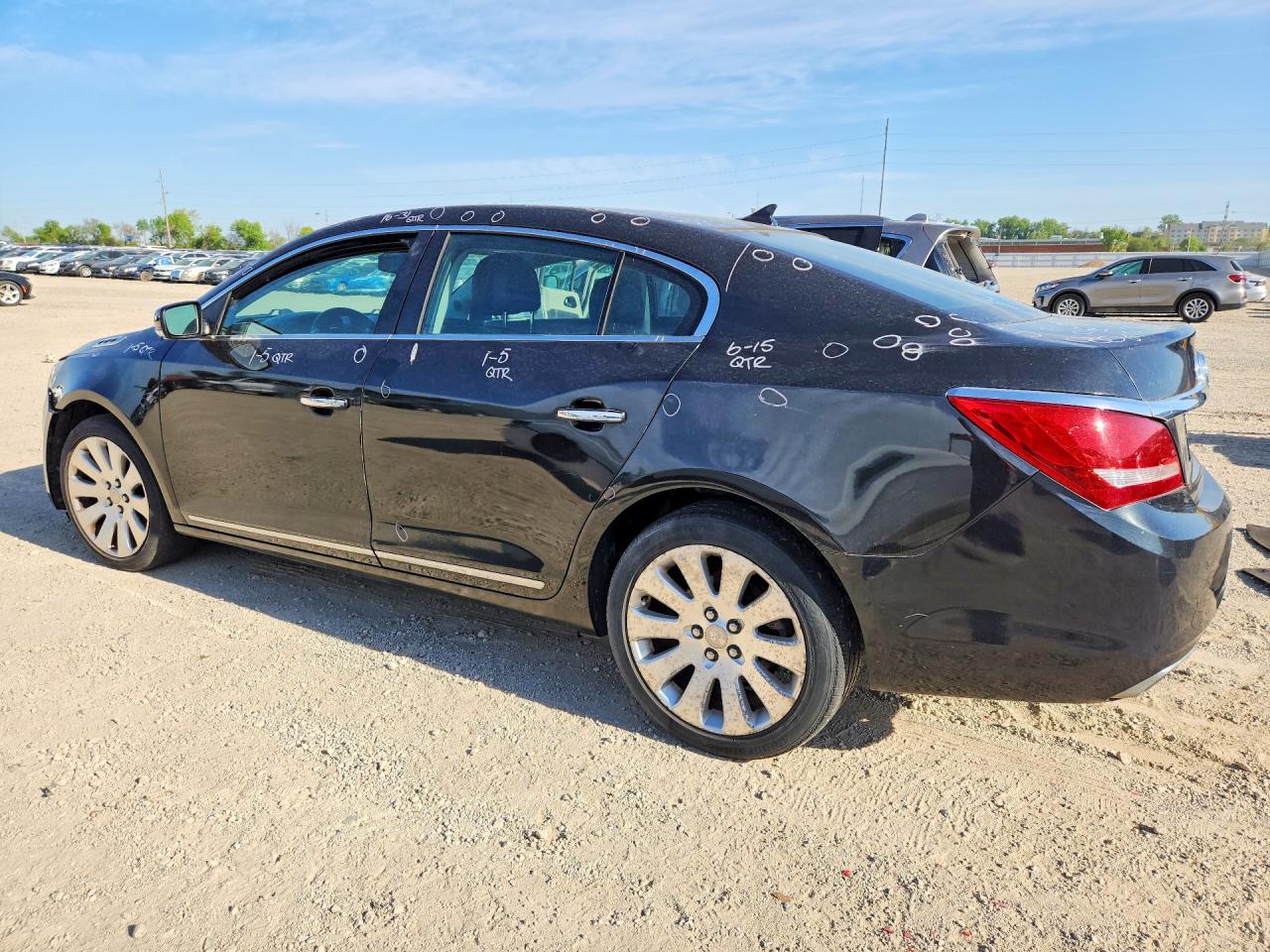 2014 Buick Lacrosse Black vin: 1G4GC5G31EF184691