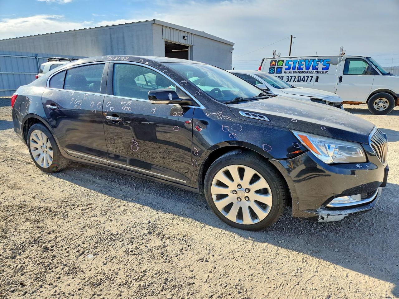 2014 Buick Lacrosse Black vin: 1G4GC5G31EF184691