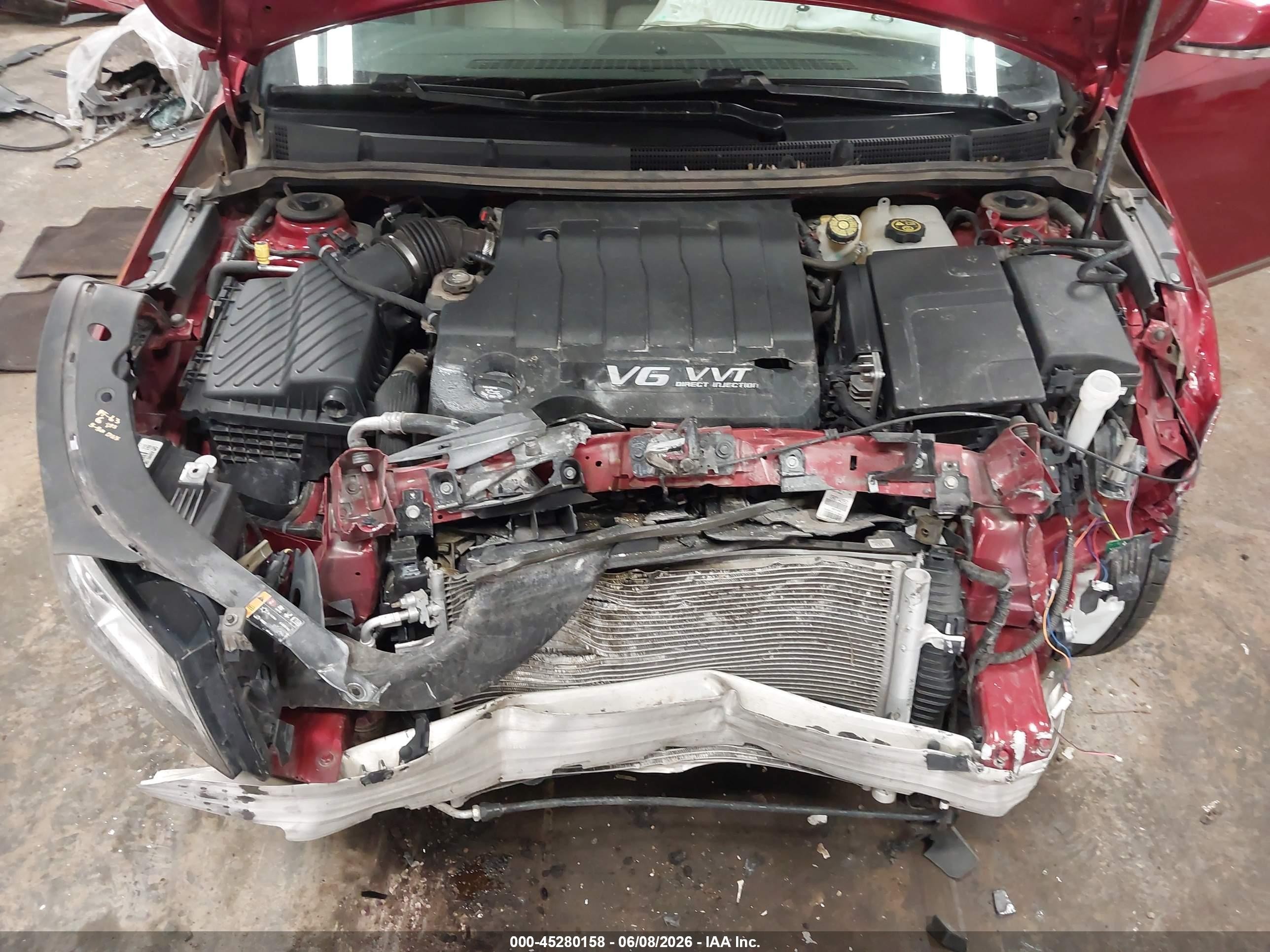 2014 Buick Lacrosse Leather Group Red vin: 1G4GC5G32EF150453